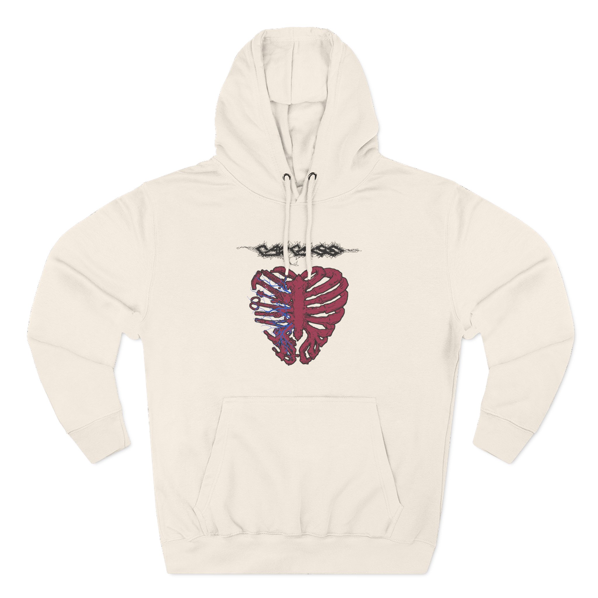 Carcass Three-Panel Fleece Hoodie - Image 5