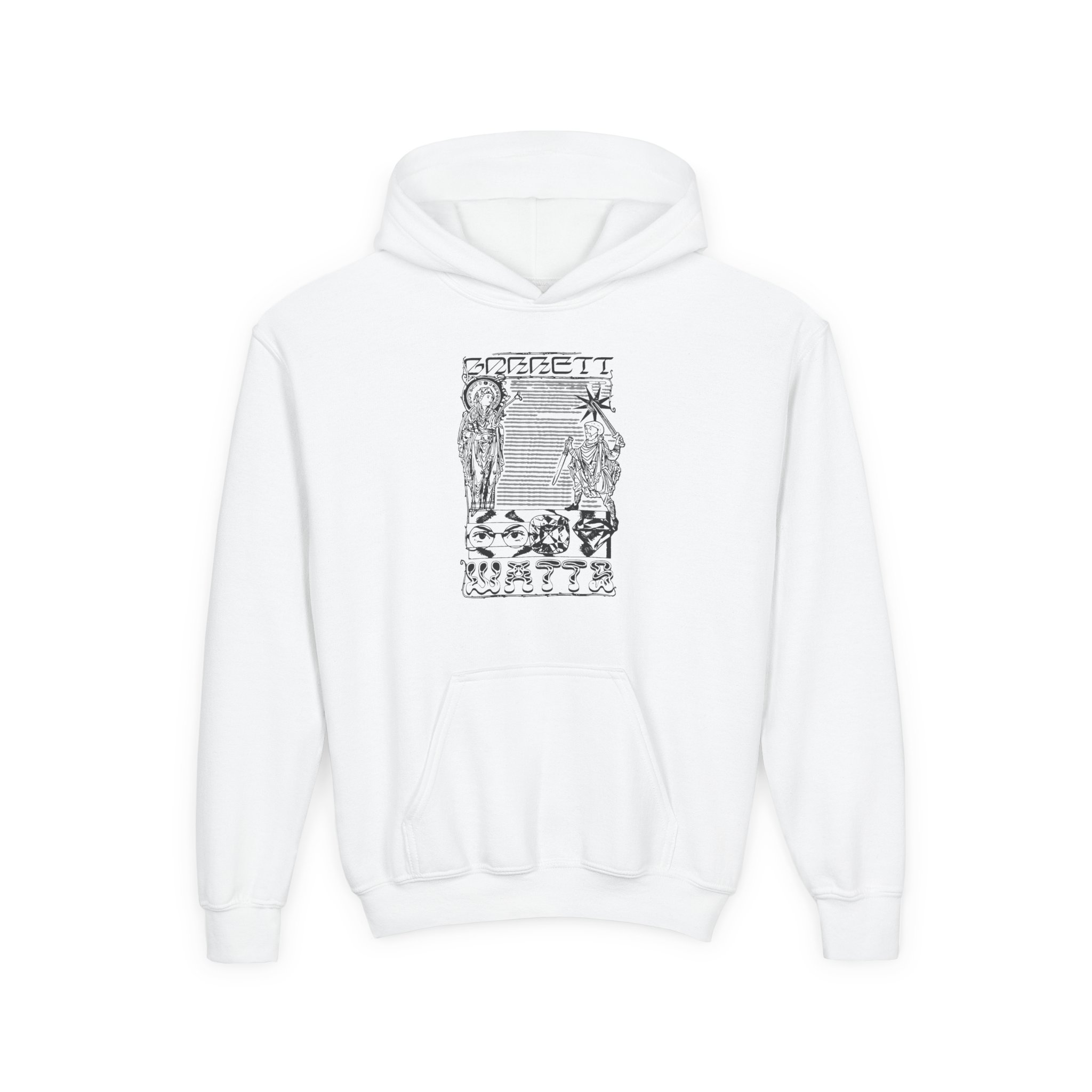 Garrett Watts the Secret Youth Heavy Blend Hooded Sweatshirt