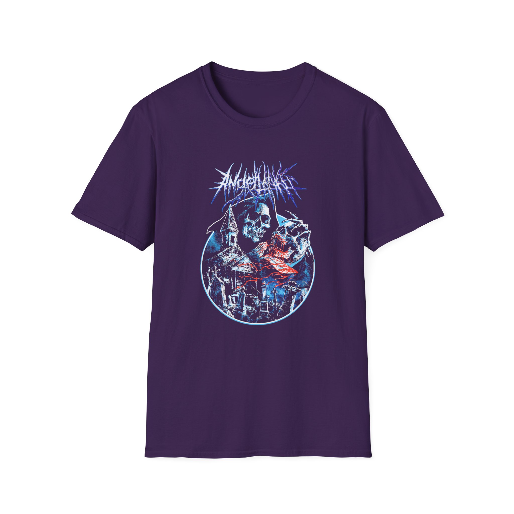 Angelmaker Angel Of Death Unisex Softstyle T-Shirt - Image 7