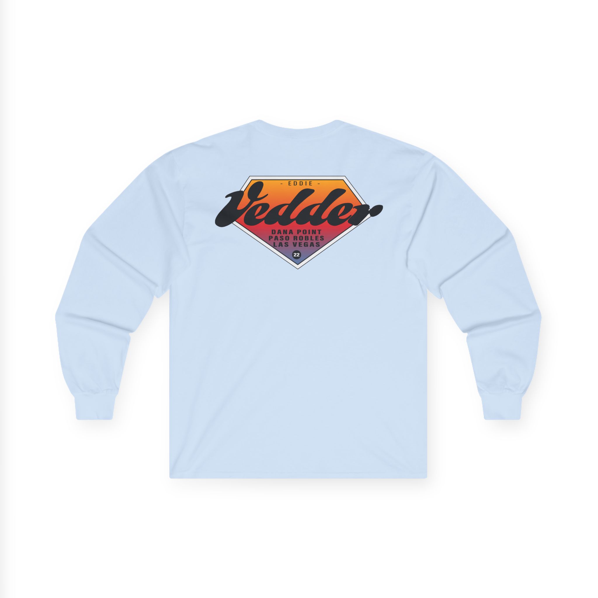 Eddie Vedder Gradient Unisex Ultra Cotton Long Sleeve Tee - Image 6