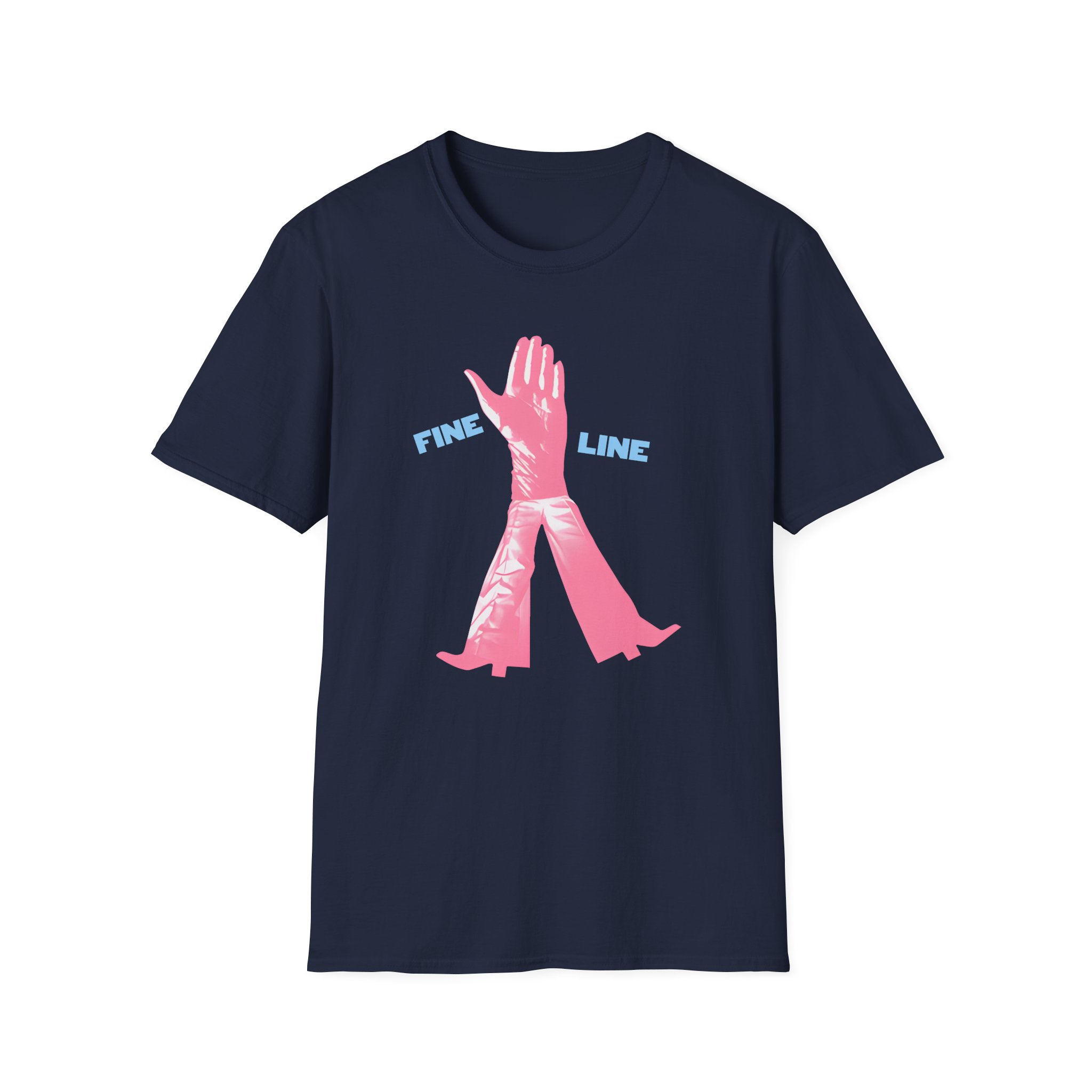 Love on Tour Fine Line Unisex Softstyle T-Shirt - Image 15