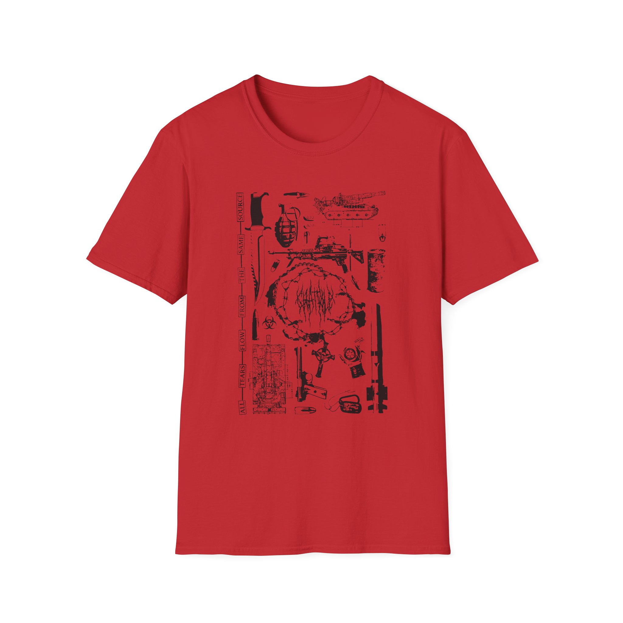 Chat Pile Shame Unisex Softstyle T-Shirt - Image 27
