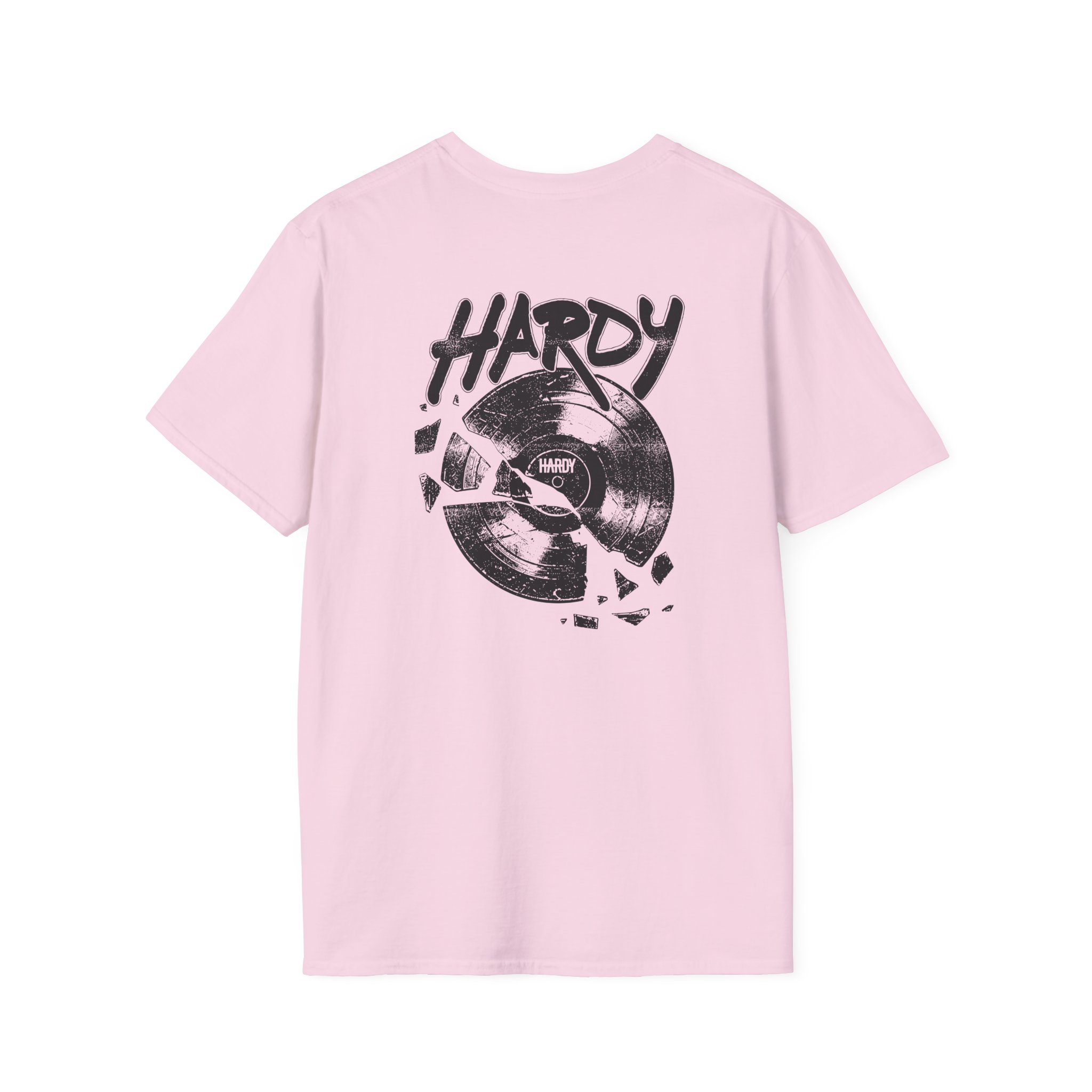 Hd Orange Record Unisex Softstyle T-Shirt - Image 20