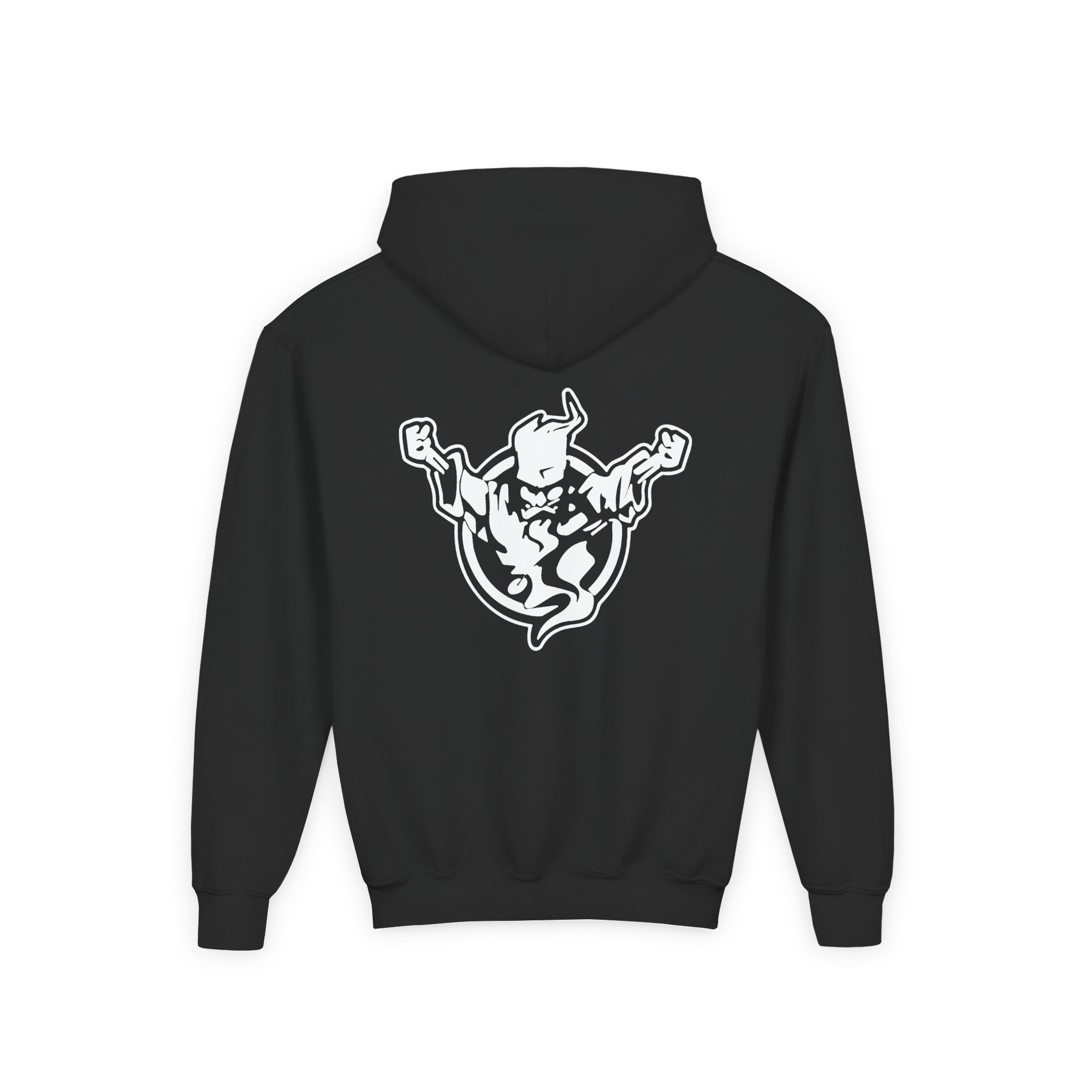 Thunderdome 25 Years of Hardcore Youth Heavy Blend Hooded Sweatshirt - Image 2