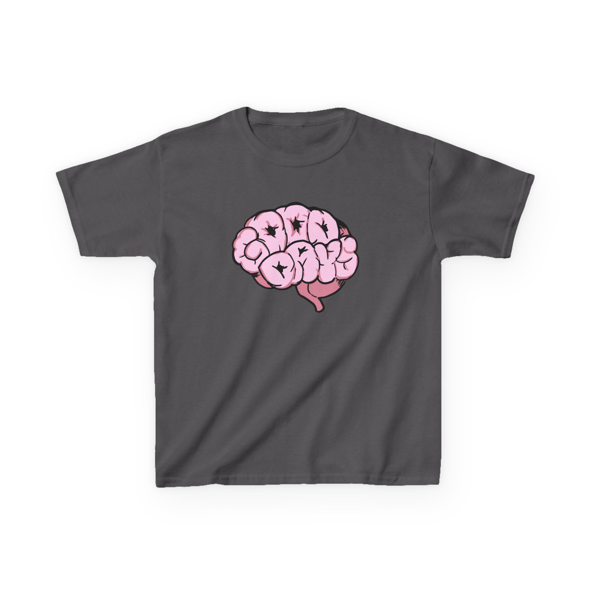 Sza Sostde 2020 Good Days Brain Kids Heavy Cotton™ Tee - Image 3