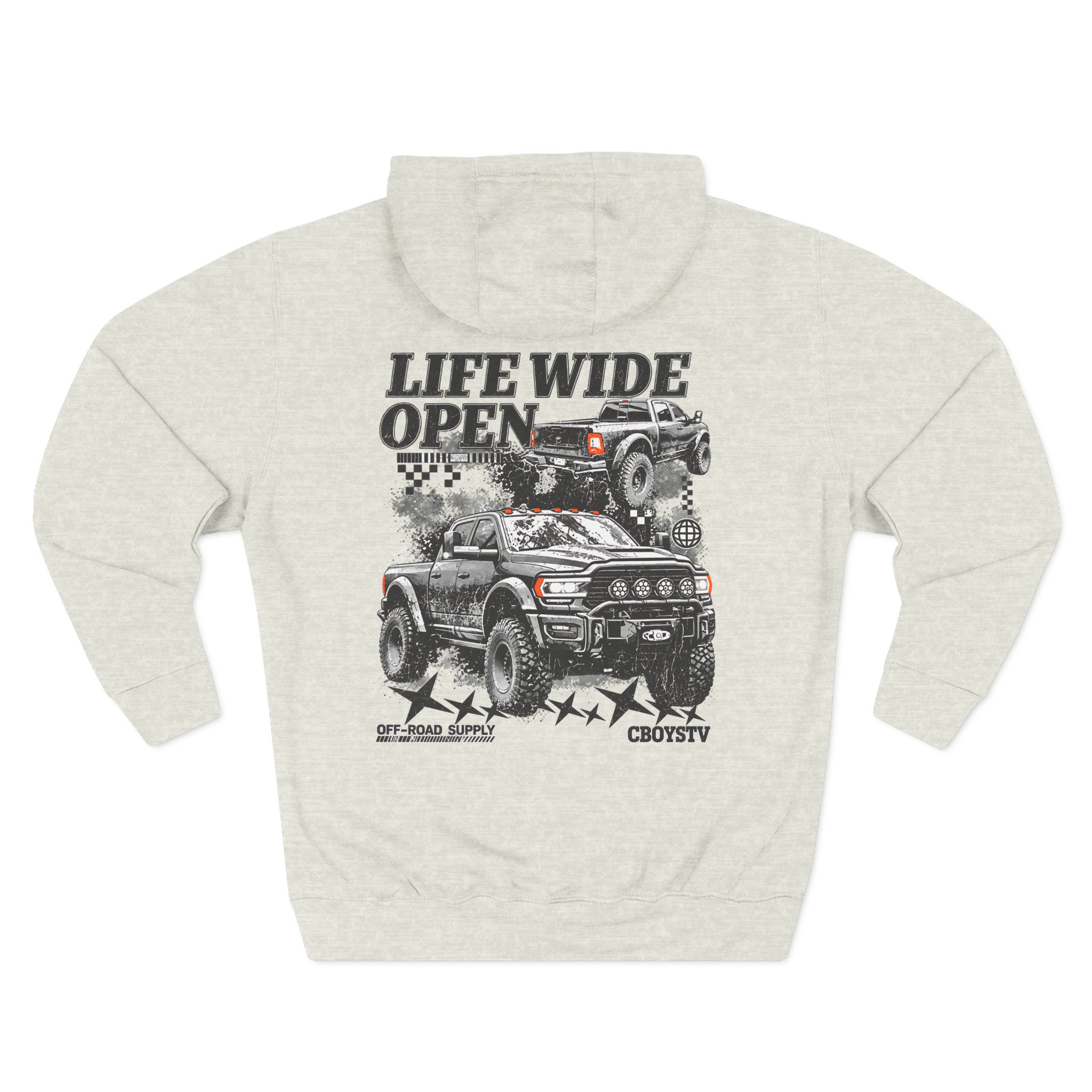 Cboystv Prospector Whiteout Three-Panel Fleece Hoodie - Image 10