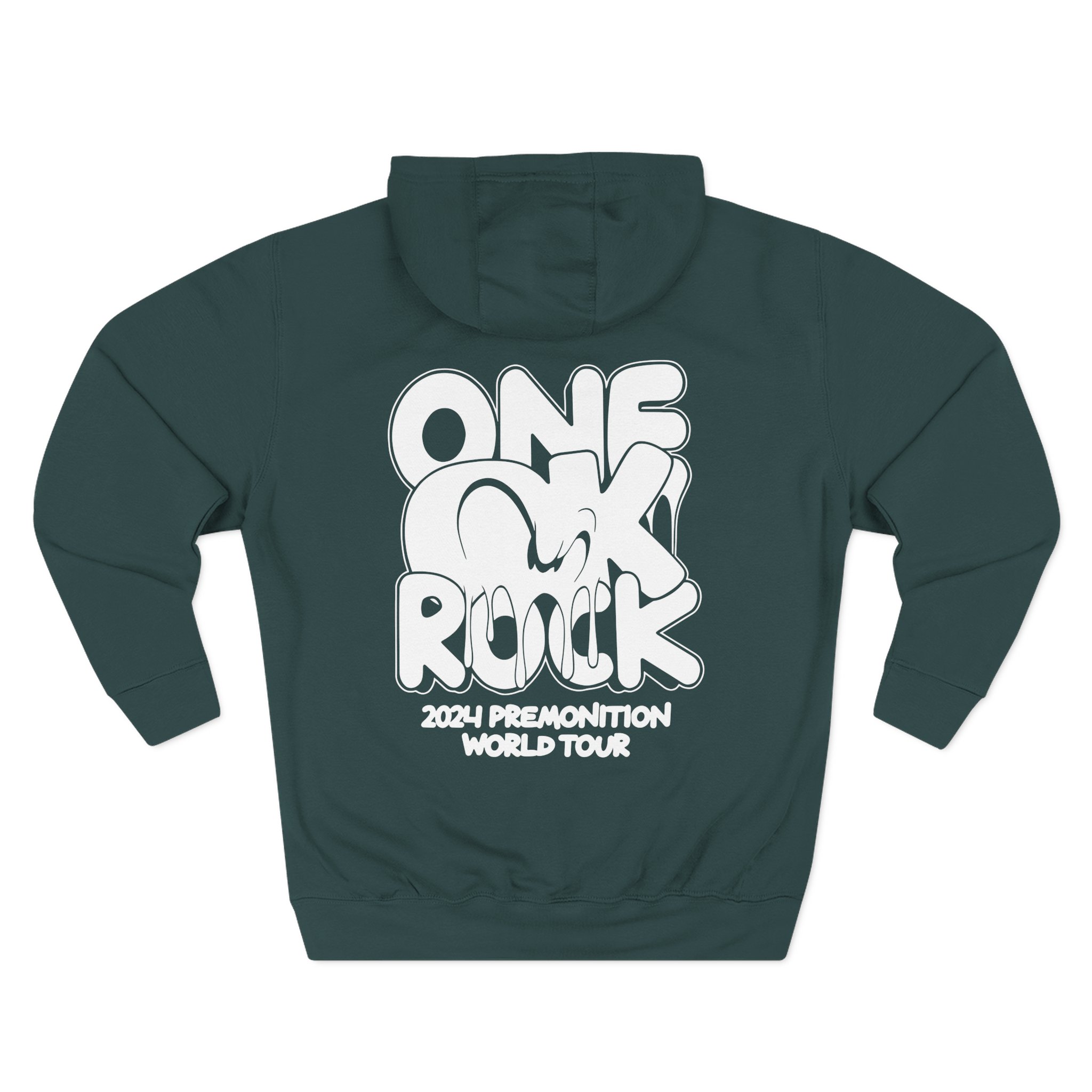 One Ok Rock Premonition World Tour Three-Panel Fleece Hoodie - Image 6