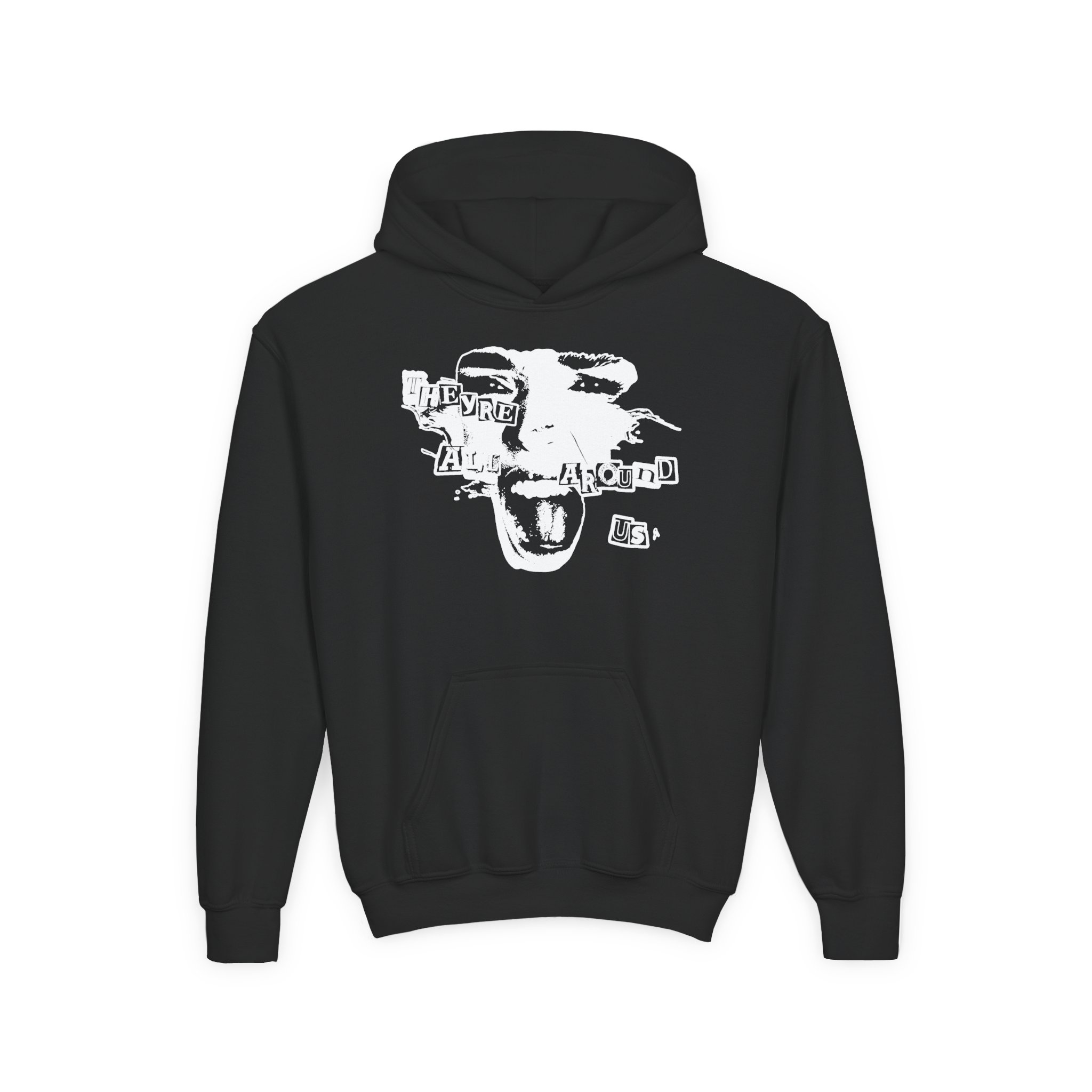 Poppy They're All Around Us Youth Heavy Blend Hooded Sweatshirt