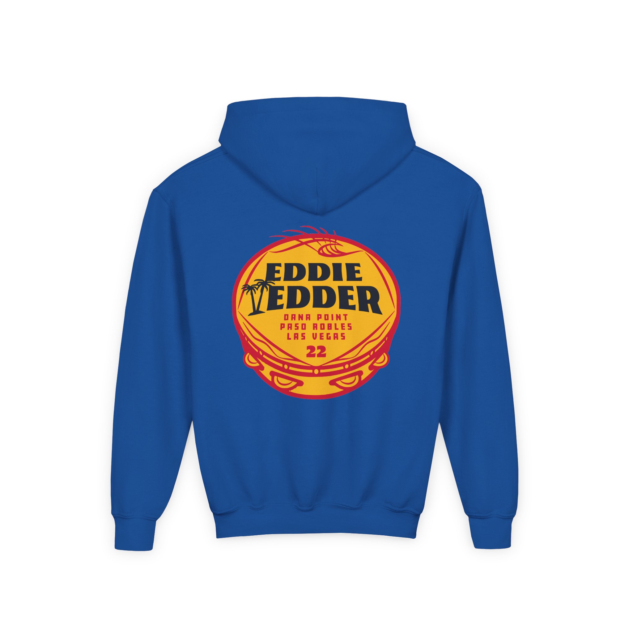 Eddie Vedder Tambourine Youth Heavy Blend Hooded Sweatshirt - Image 8