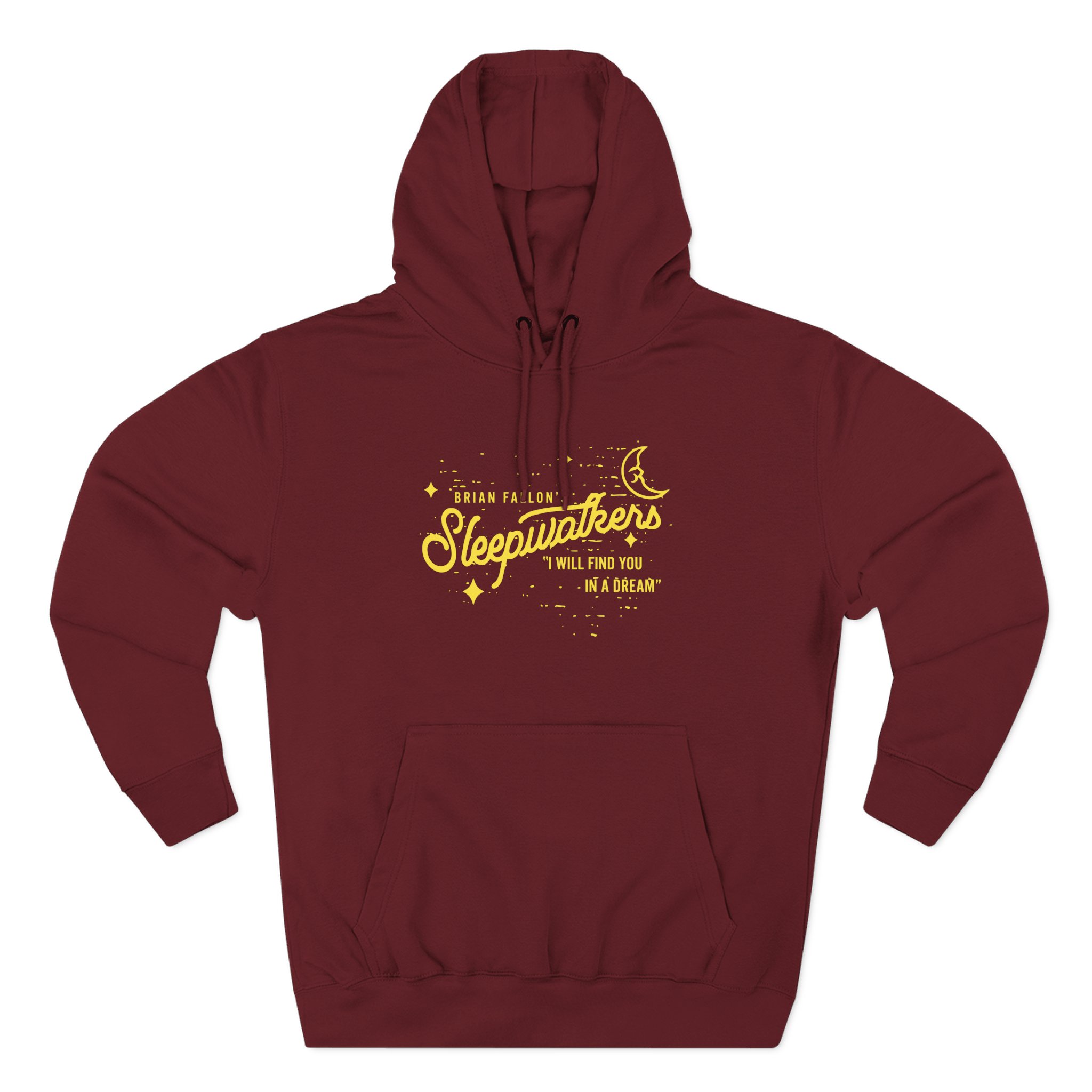 Brian Fallon Sleepwalkers Three-Panel Fleece Hoodie - Image 11