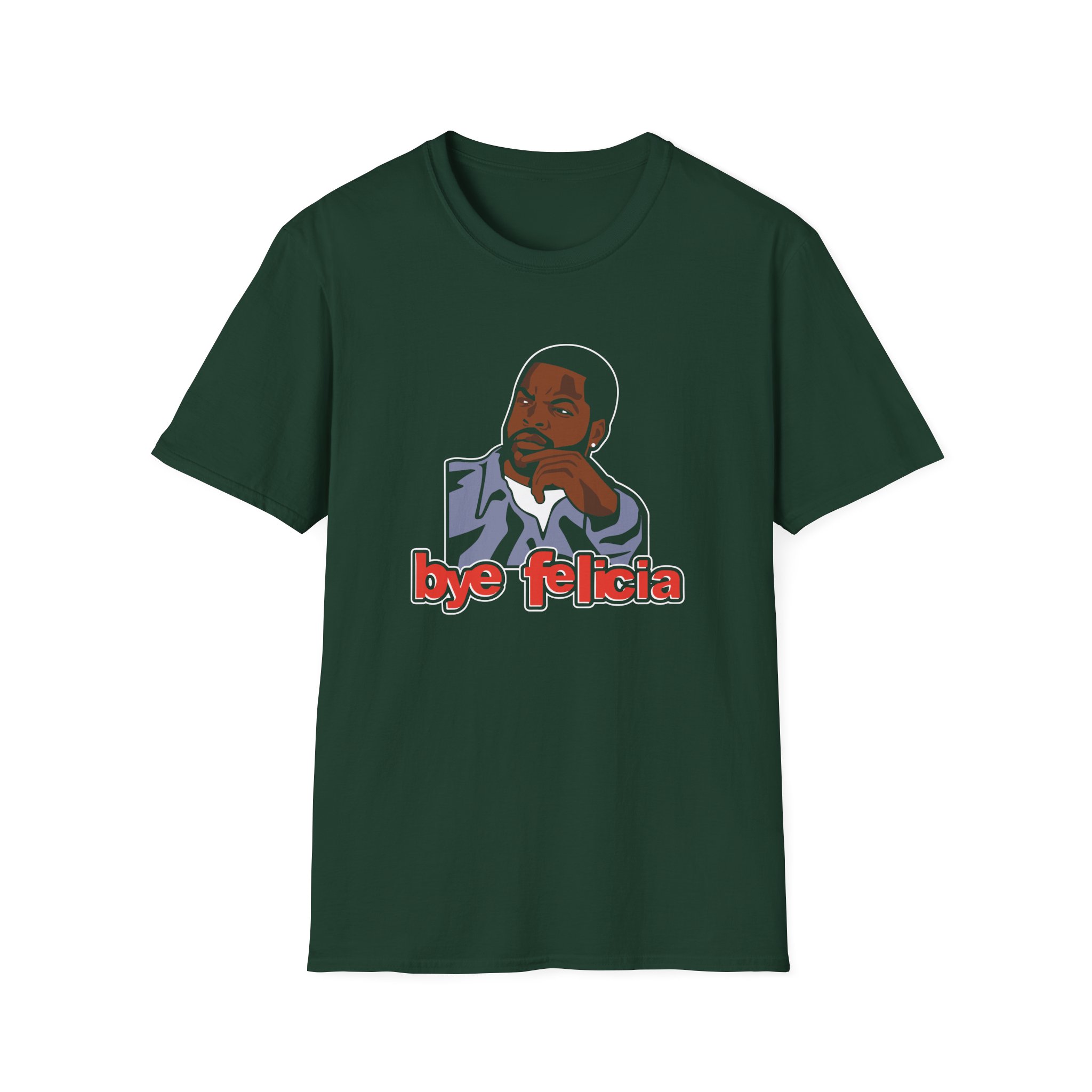 Ice Cube Bye Felicia Unisex Softstyle T-Shirt - Image 5