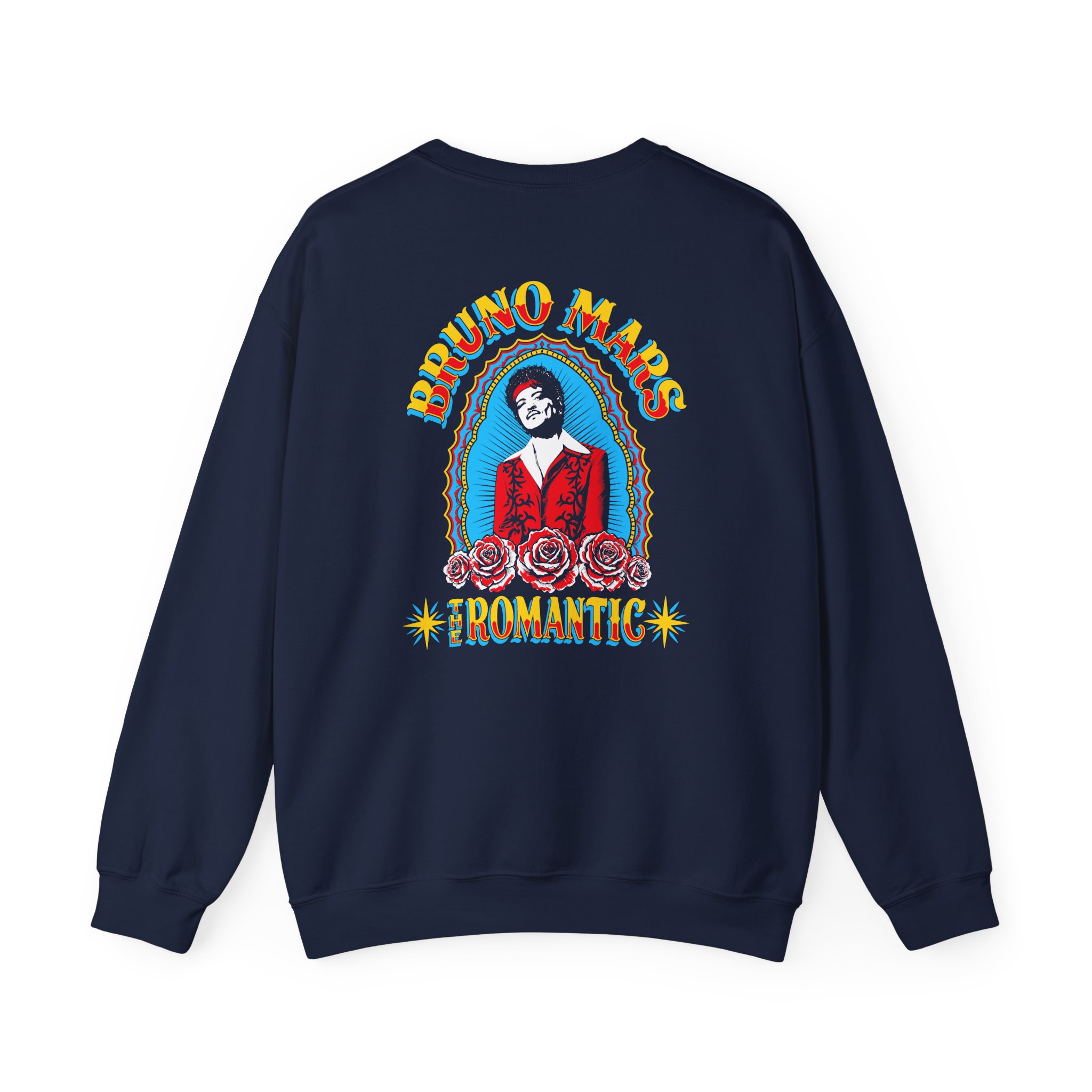 Bruno Mars the Romantic Halo Unisex Heavy Blend™ Crewneck Sweatshirt - Image 10