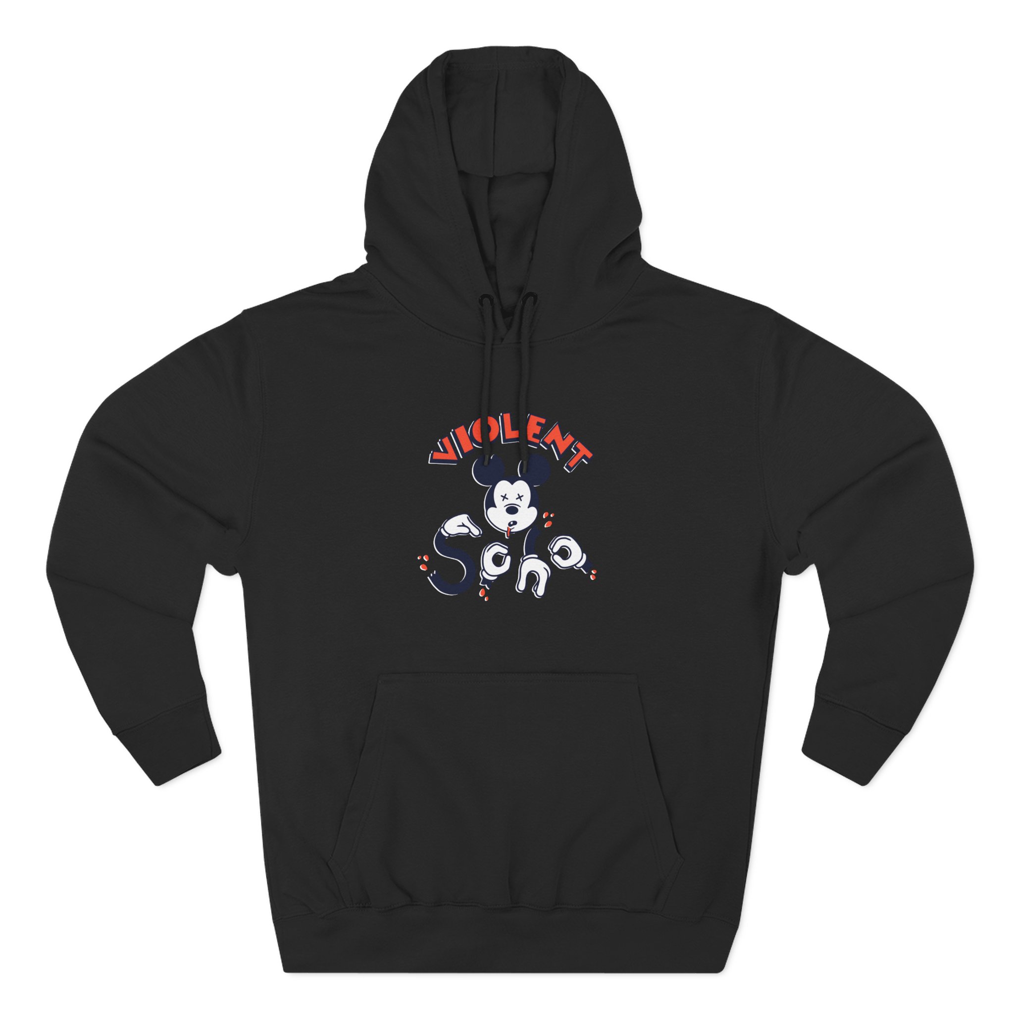 Violent Soho Dead Mouse Three-Panel Fleece Hoodie - Image 5