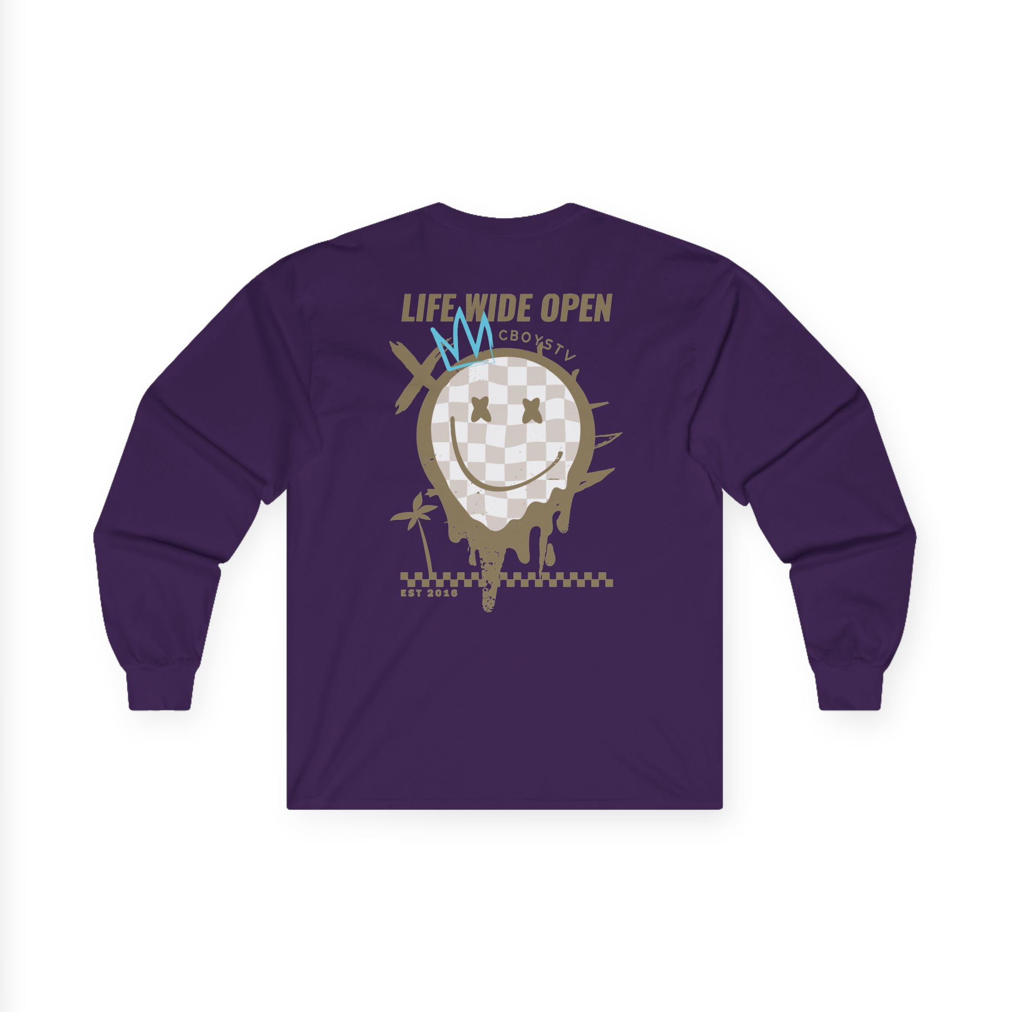 Cboystv Tan Rockstar Unisex Ultra Cotton Long Sleeve Tee - Image 16