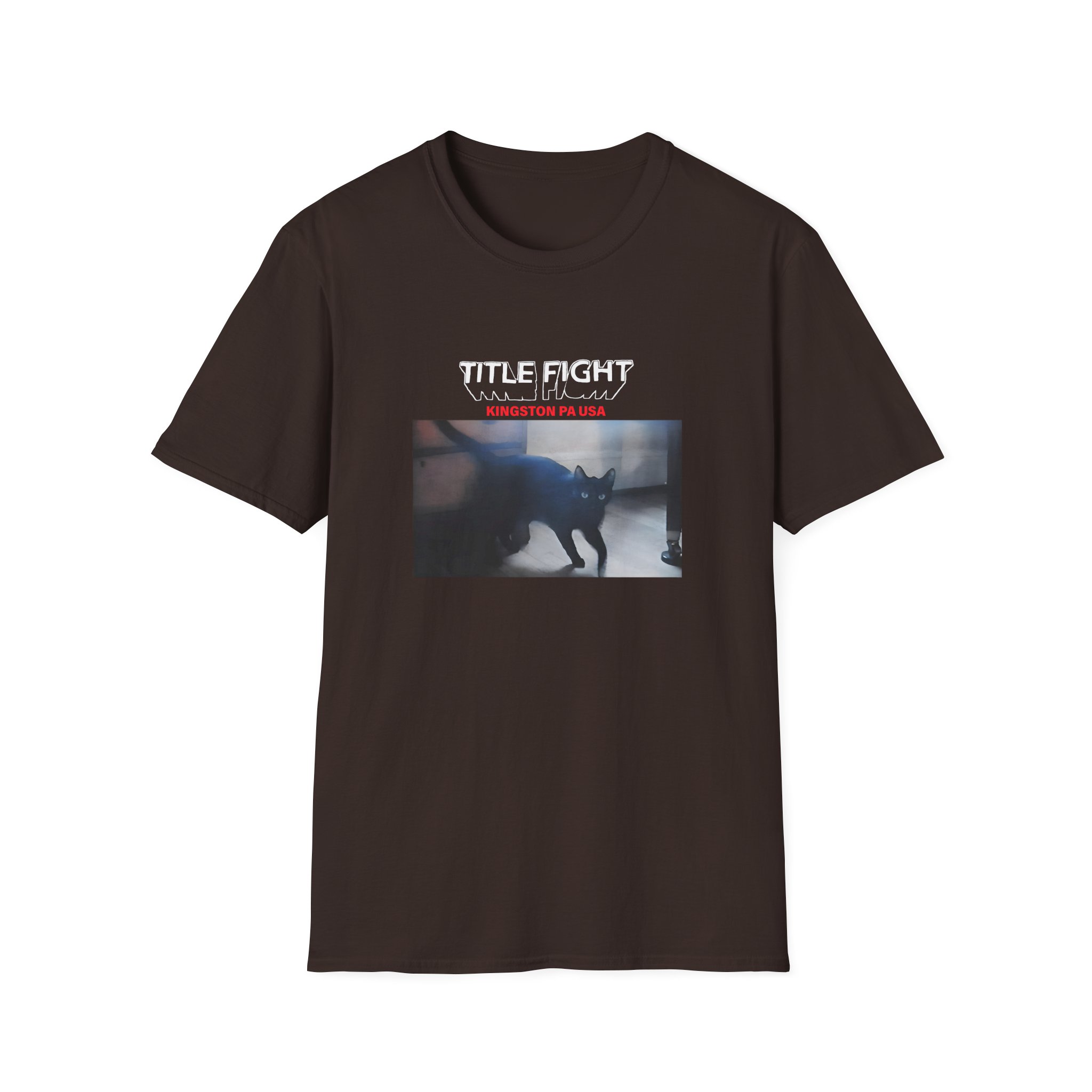 Cold Cuts Title Fight Kingston Cat Unisex Softstyle T-Shirt - Image 3