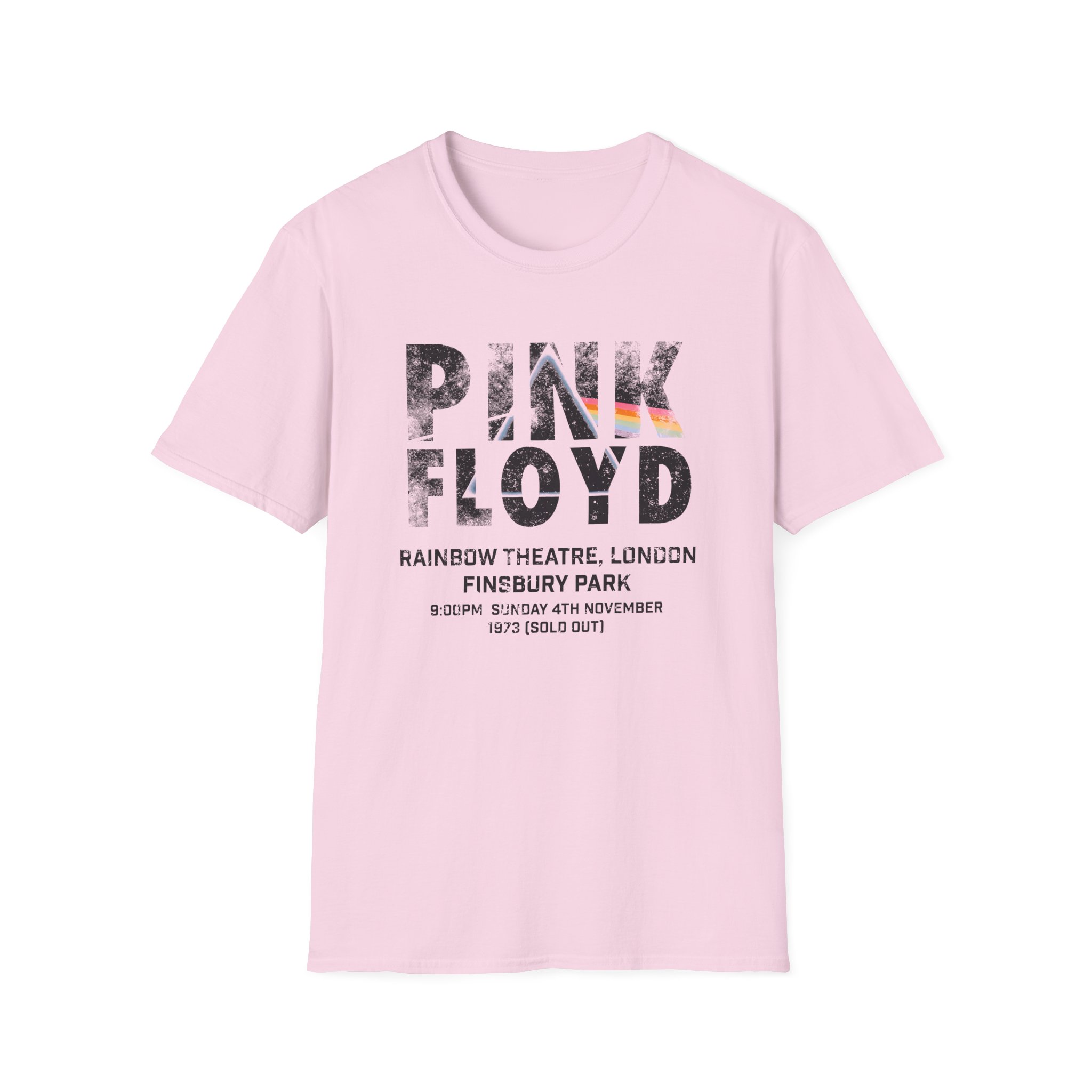 Pink Floyd Rainbow Unisex Softstyle T-shirt - Image 15
