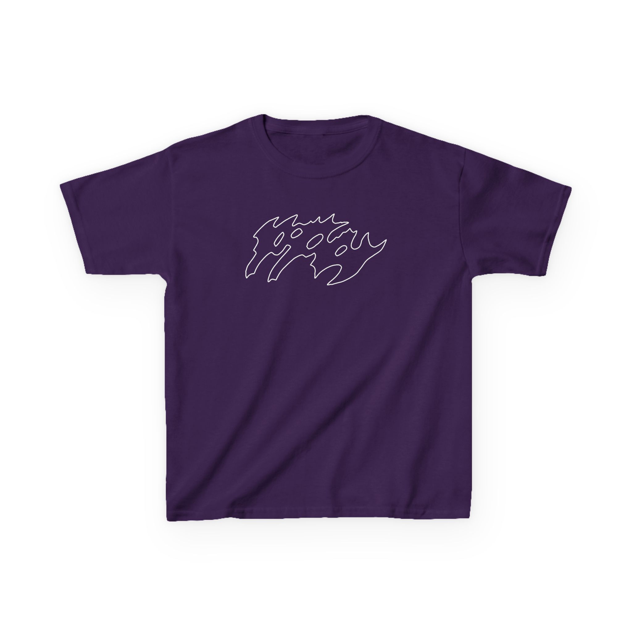 Kids Poppy Negative Spaces Heavy Cotton™ Tee - Image 9