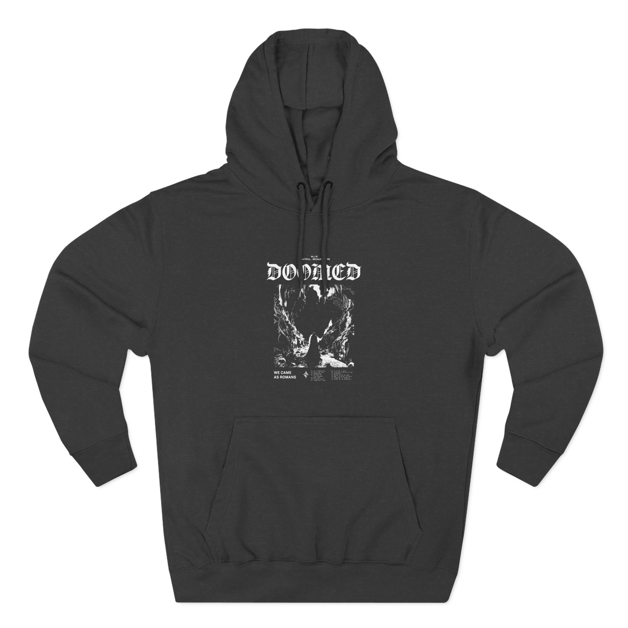 We Came as Romans Doomed Metal Three-Panel Fleece Hoodie - Image 3