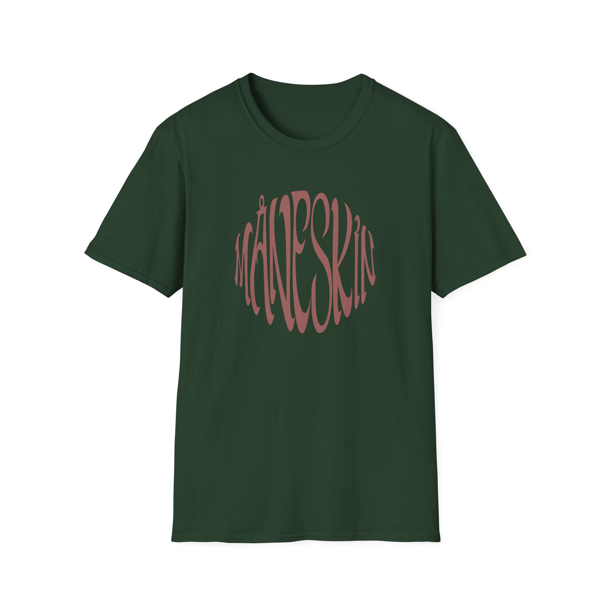 Maneskin Logo Unisex Softstyle T-Shirt - Image 5