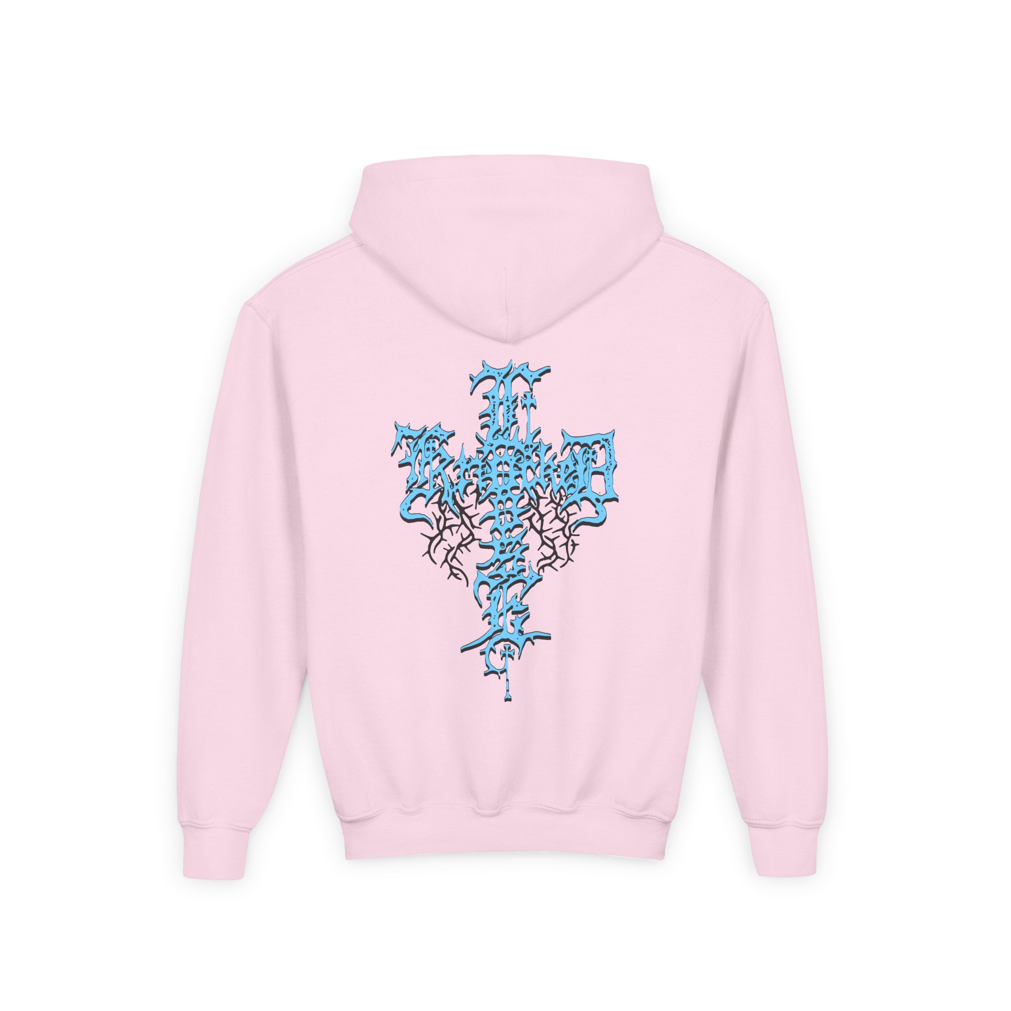 Knocked Loose Otak Youth Heavy Blend Hooded Sweatshirt - Image 6