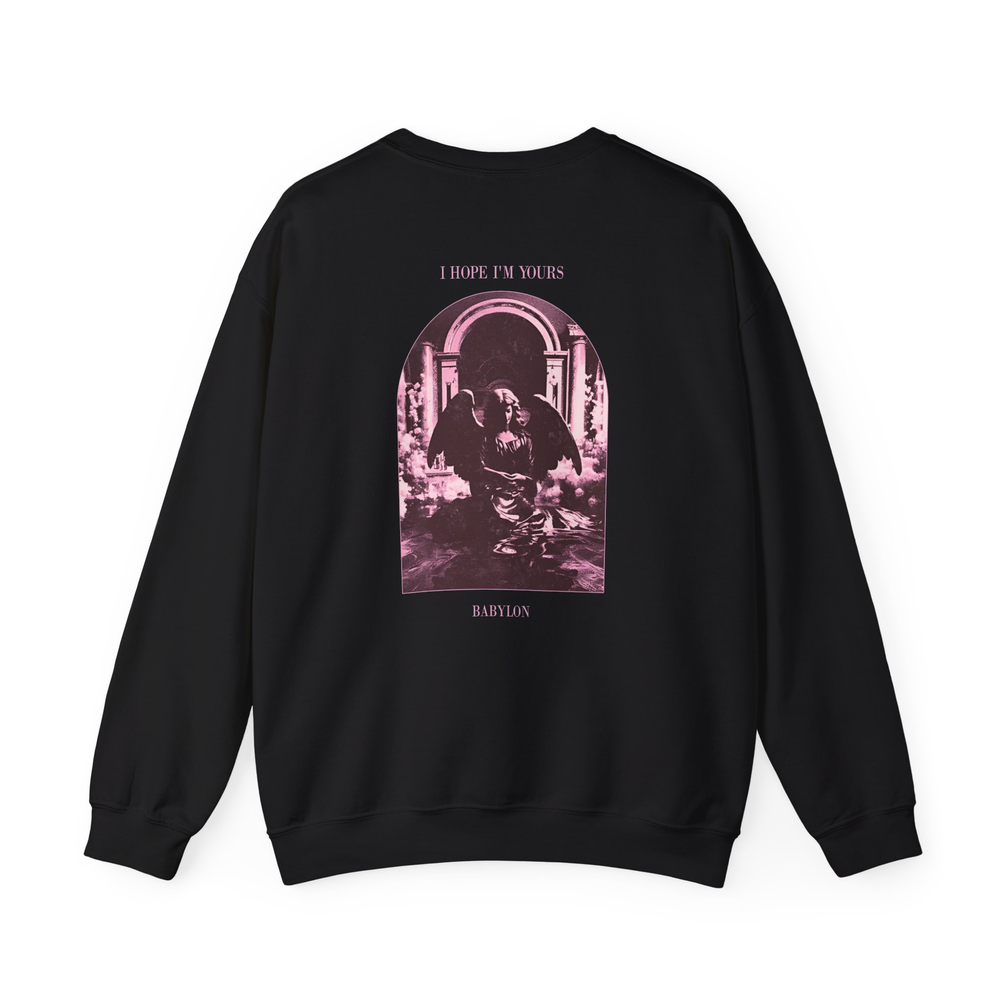 Babylon Mineral Wash Unisex Heavy Blend™ Crewneck Sweatshirt - Image 2
