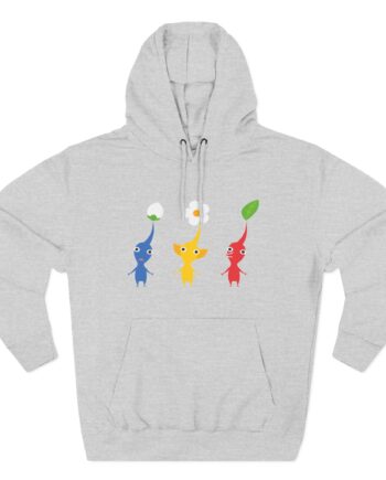 NTD Pikmin Encounter Three-Panel Fleece Hoodie