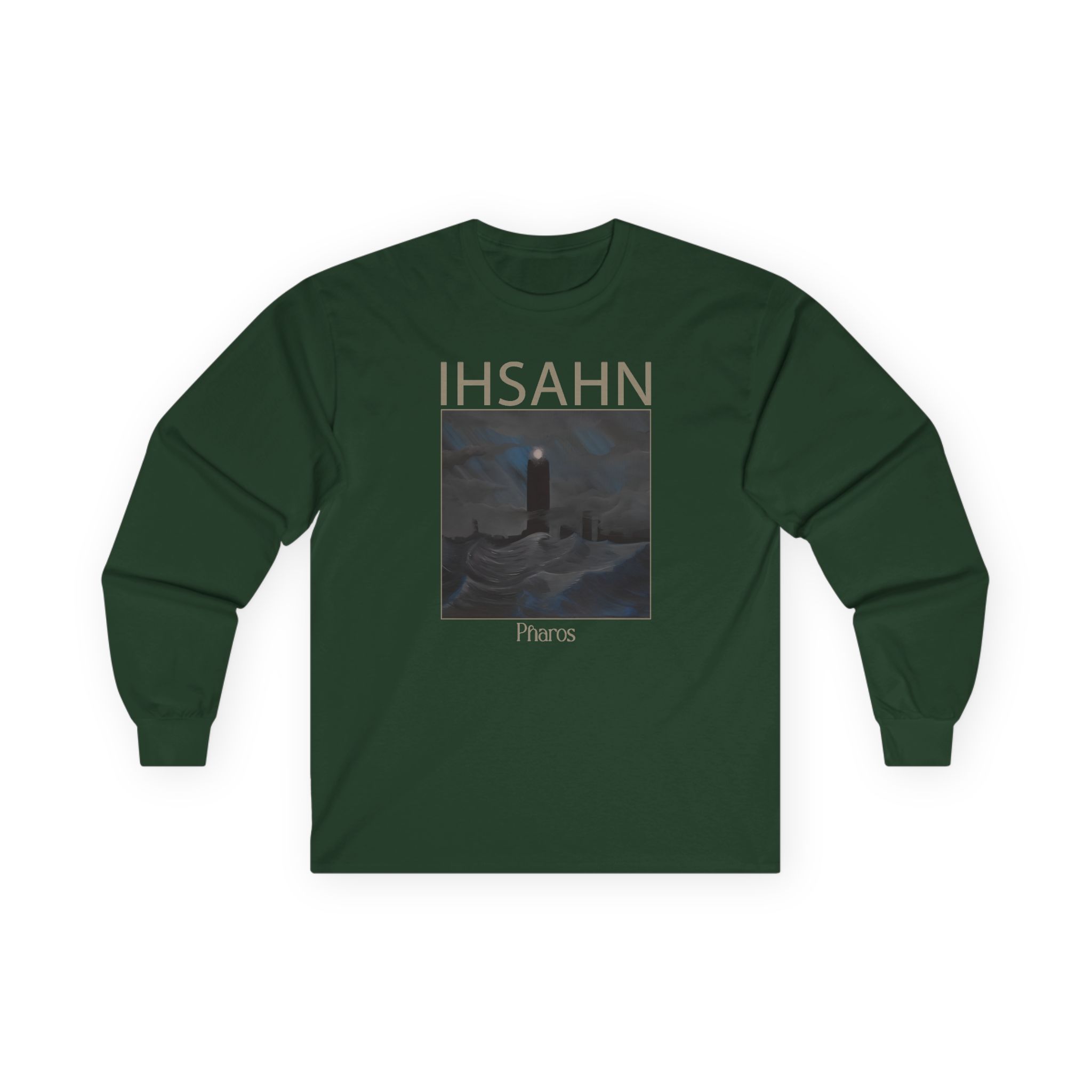 Ihsahn Pharos Unisex Ultra Cotton Long Sleeve Tee - Image 5