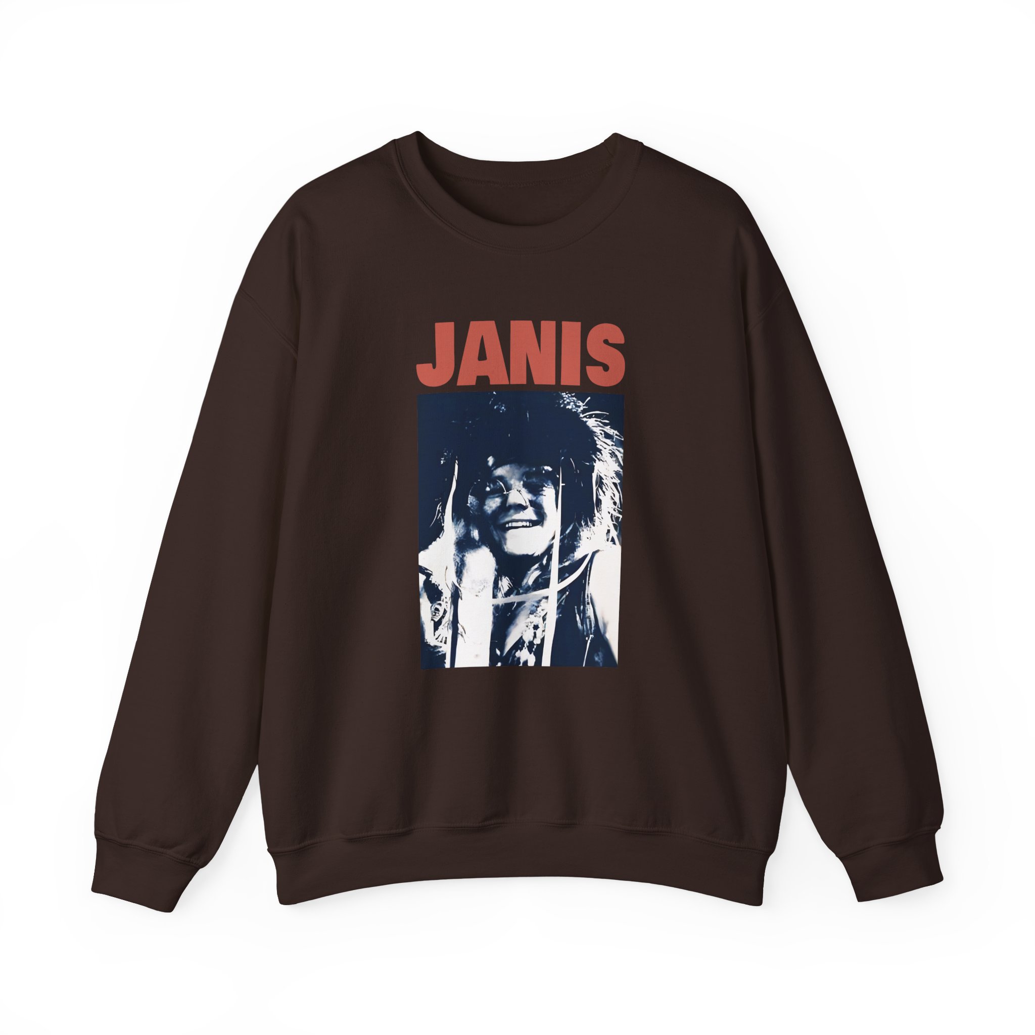 Janis Joplin Beatnick Unisex Heavy Blend™ Crewneck Sweatshirt - Image 9