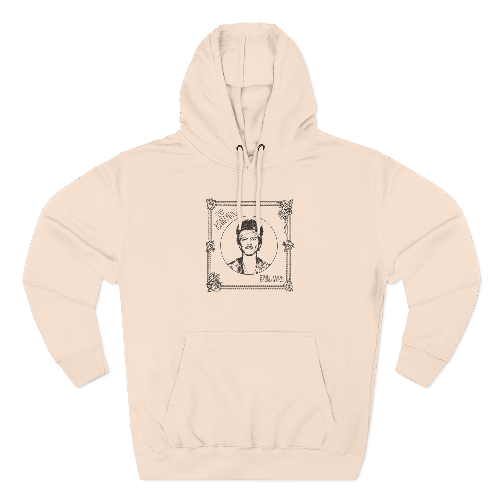 Bruno Mars the Romantic Tour Three-Panel Fleece Hoodie - Image 7