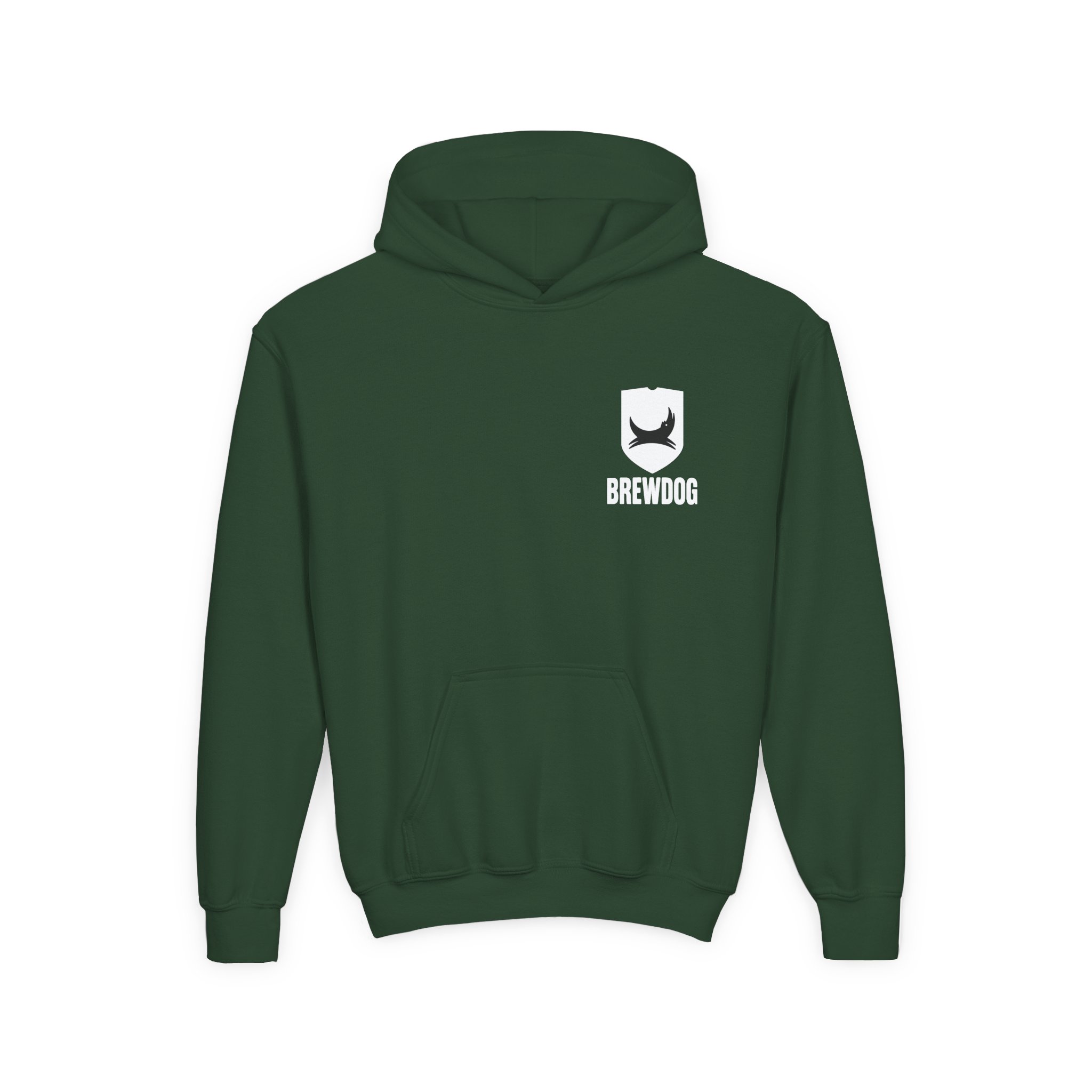 Brewdog All Day All Night Youth Heavy Blend Hooded Sweatshirt - Image 3