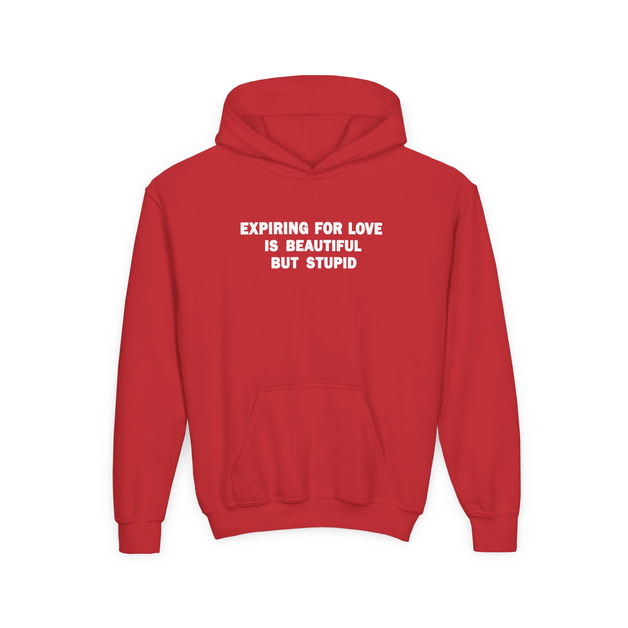 Jenny Holzer Youth Heavy Blend Hooded Sweatshirt - Image 13