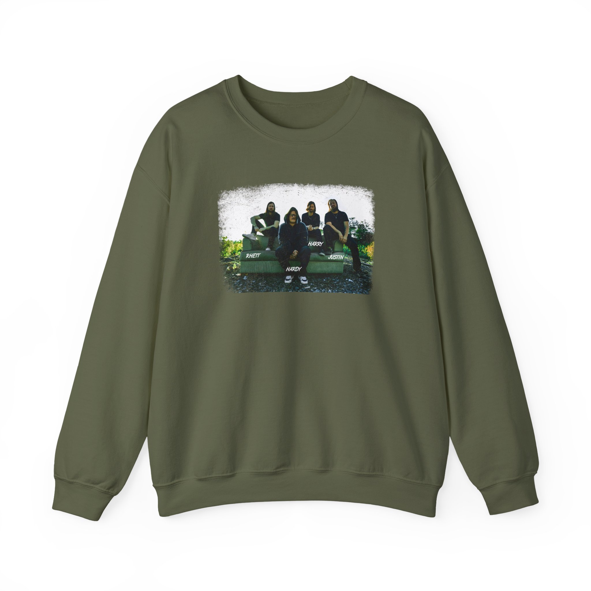 Hd Band Photo Unisex Heavy Blend™ Crewneck Sweatshirt - Image 5