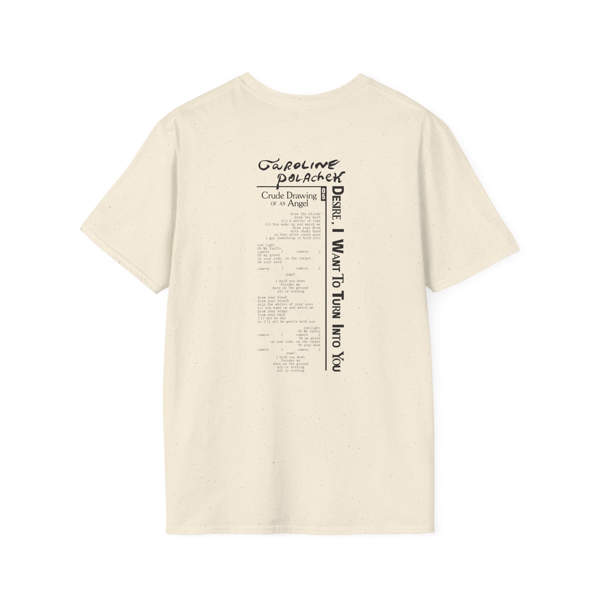Caroline Polachek Crude Drawing Unisex Softstyle T-Shirt - Image 12