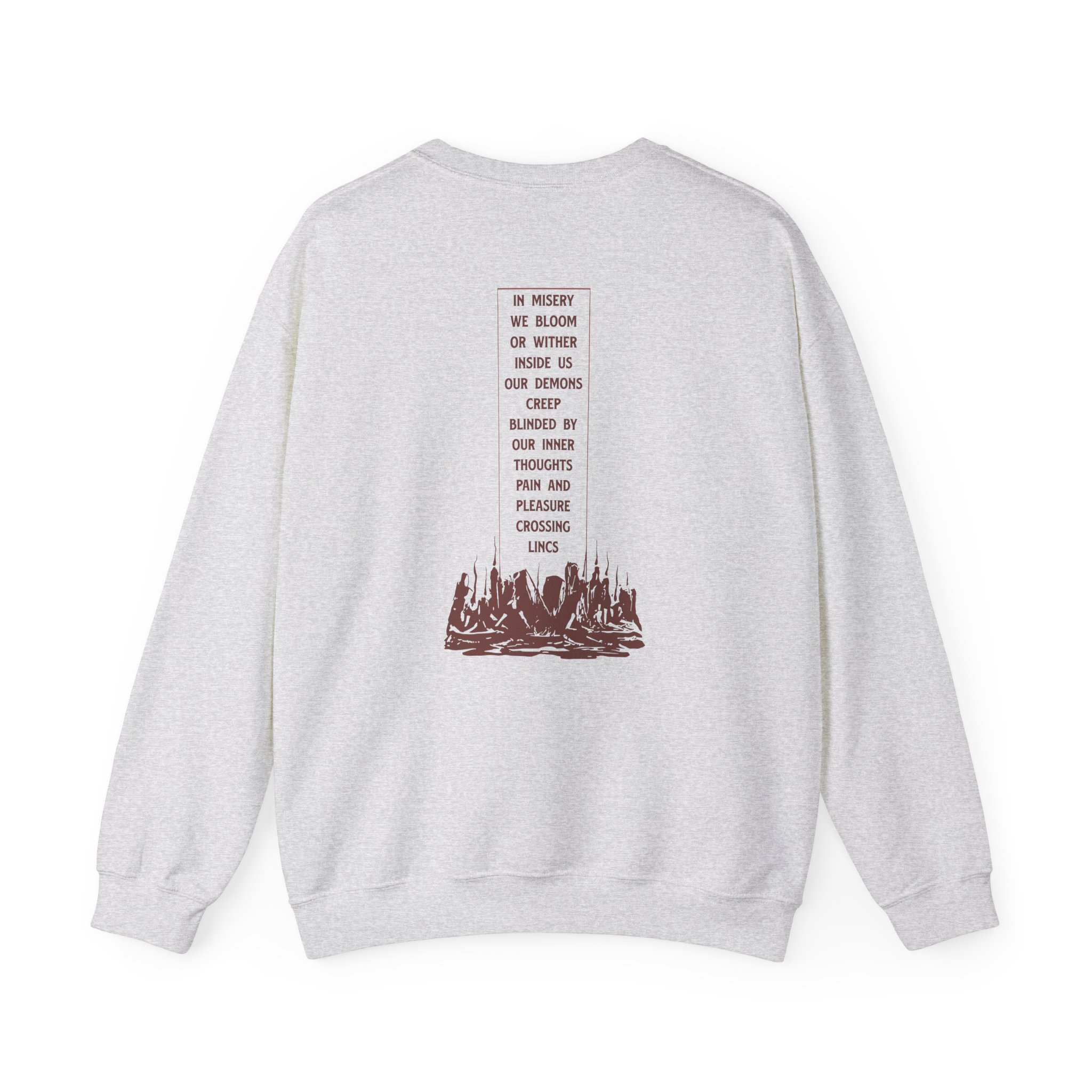 Angelmaker Exit Signs Unisex Heavy Blend™ Crewneck Sweatshirt - Image 6