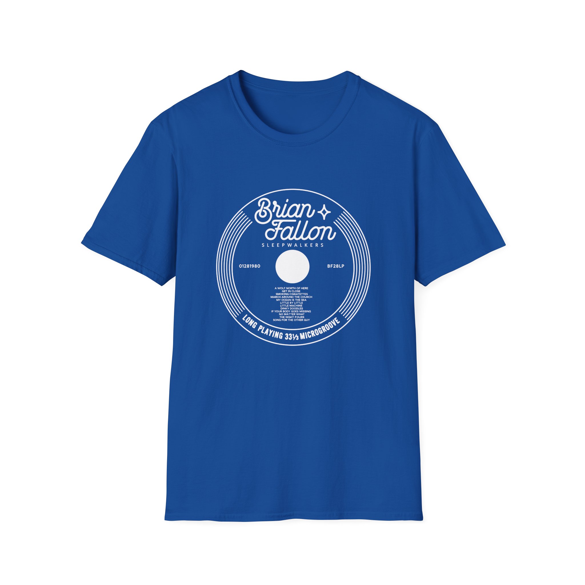 Brian Fallon Record Unisex Softstyle T-shirt - Image 9