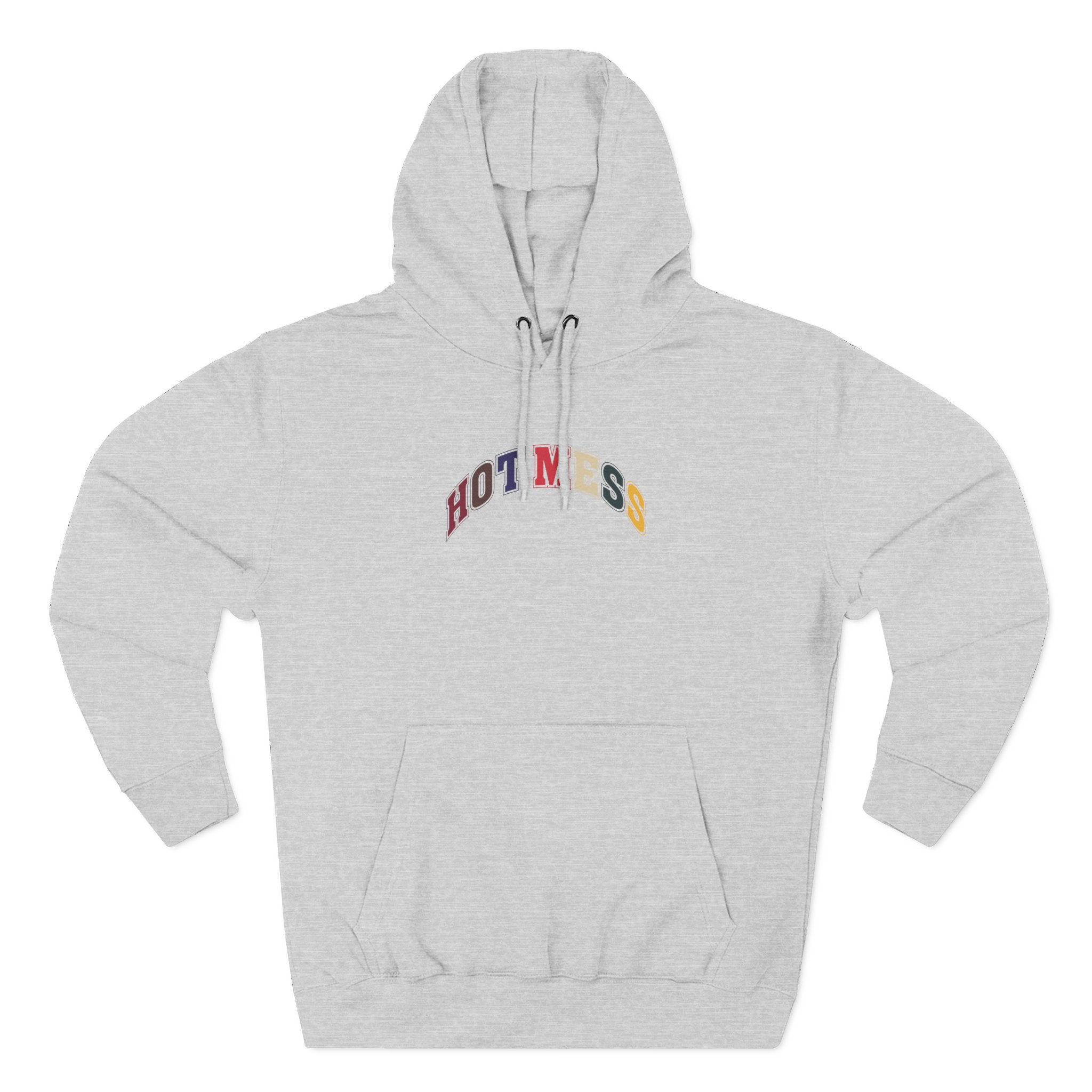 Alix Earle Hot Mess Varsity Three-Panel Fleece Hoodie - Image 3
