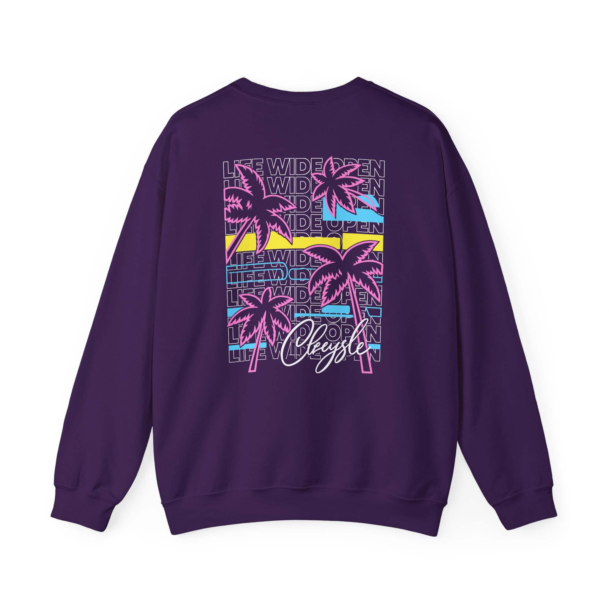 Cboystv LWO Palms Unisex Heavy Blend™ Crewneck Sweatshirt - Image 16