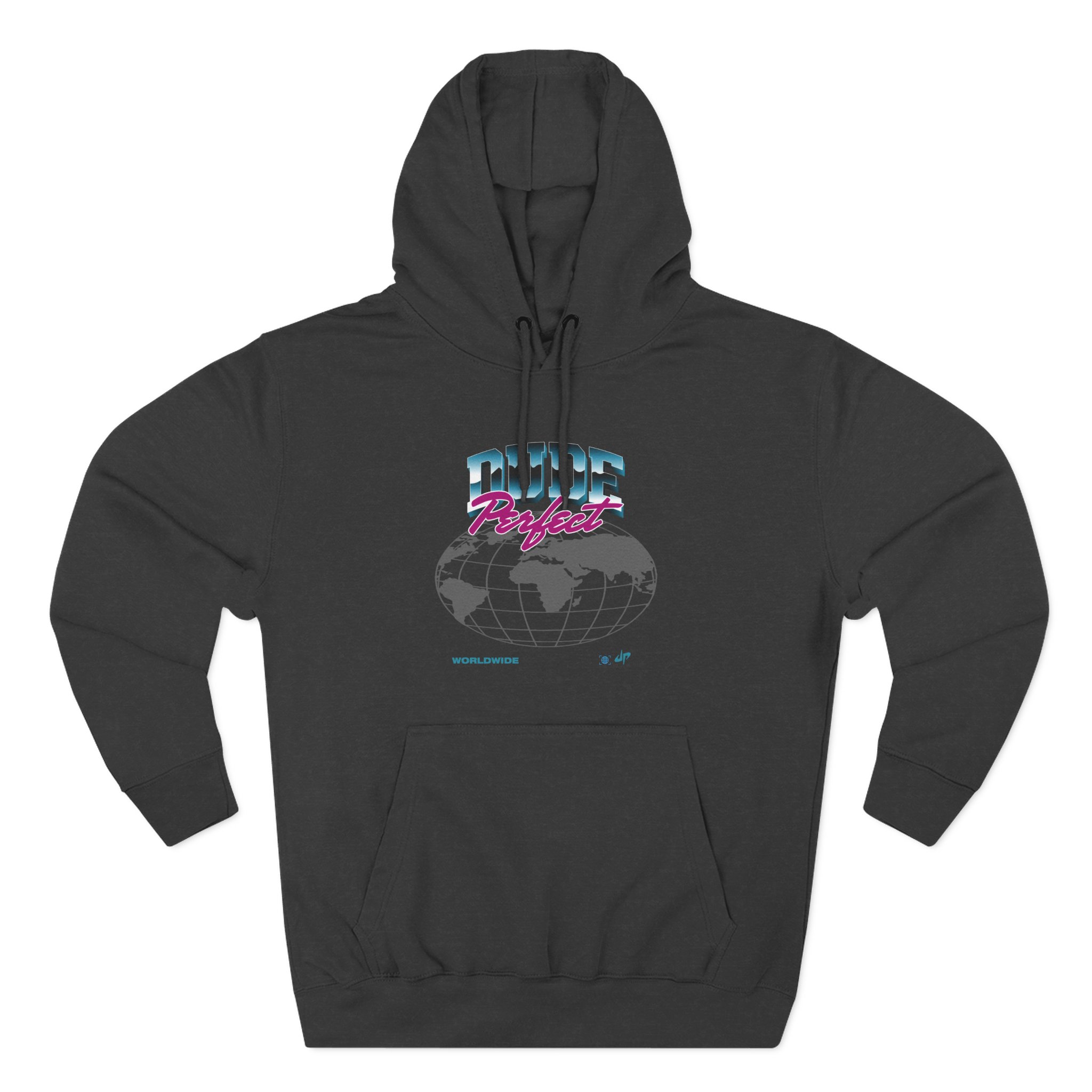 Dude Perfect Worldwide Three-Panel Fleece Hoodie - Image 3