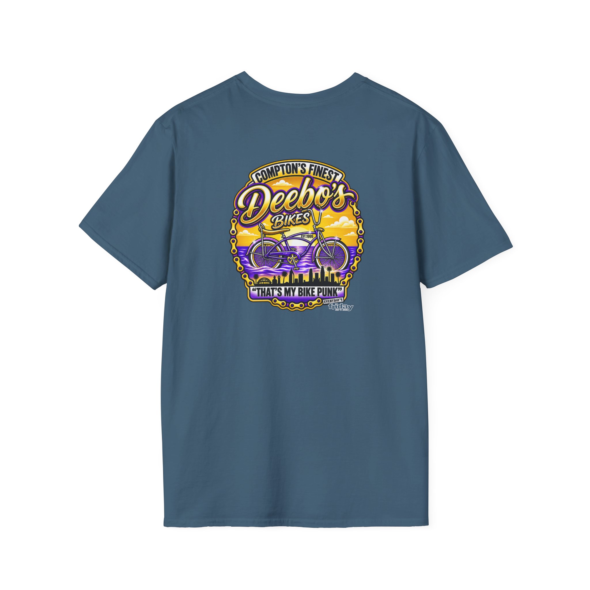 Ice Cube Deebo's Bikes Unisex Softstyle T-Shirt - Image 16