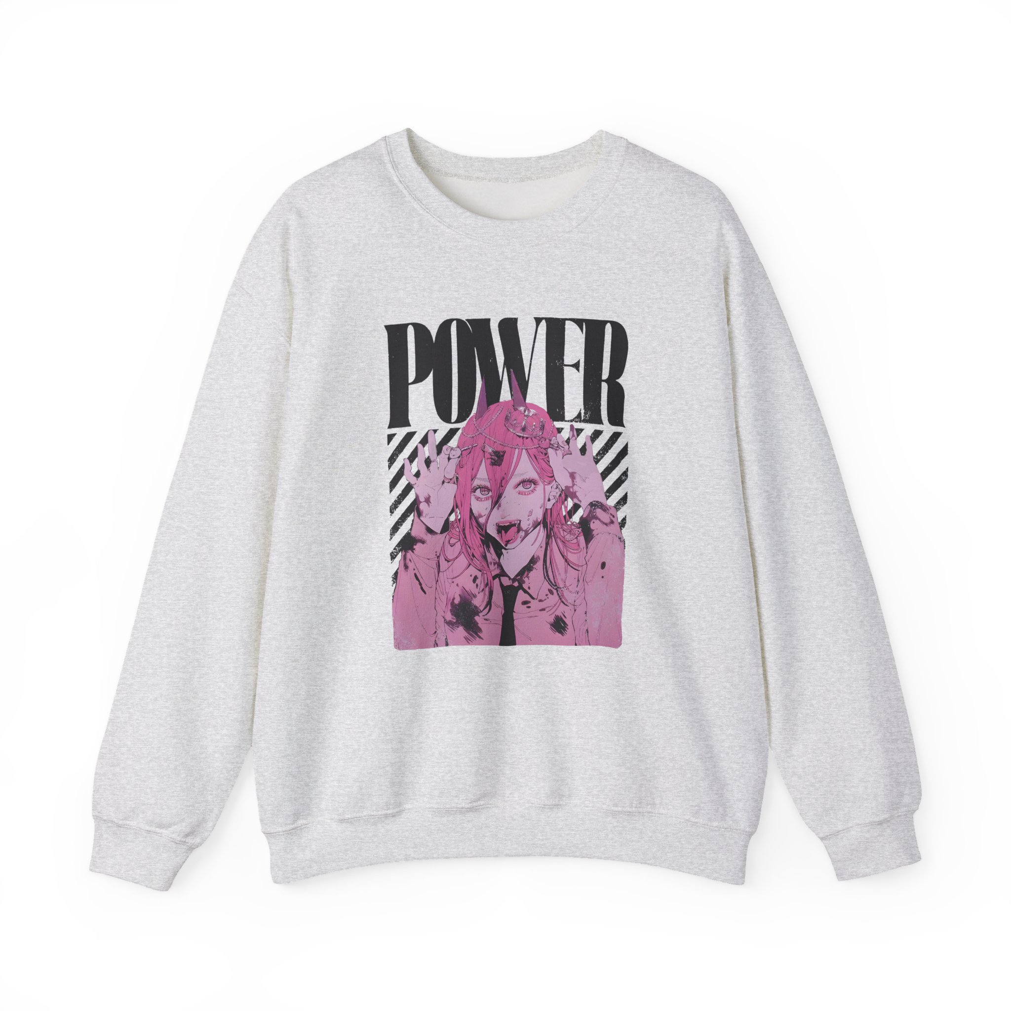 Chainsaw Man Power Unisex Heavy Blend™ Crewneck Sweatshirt - Image 3