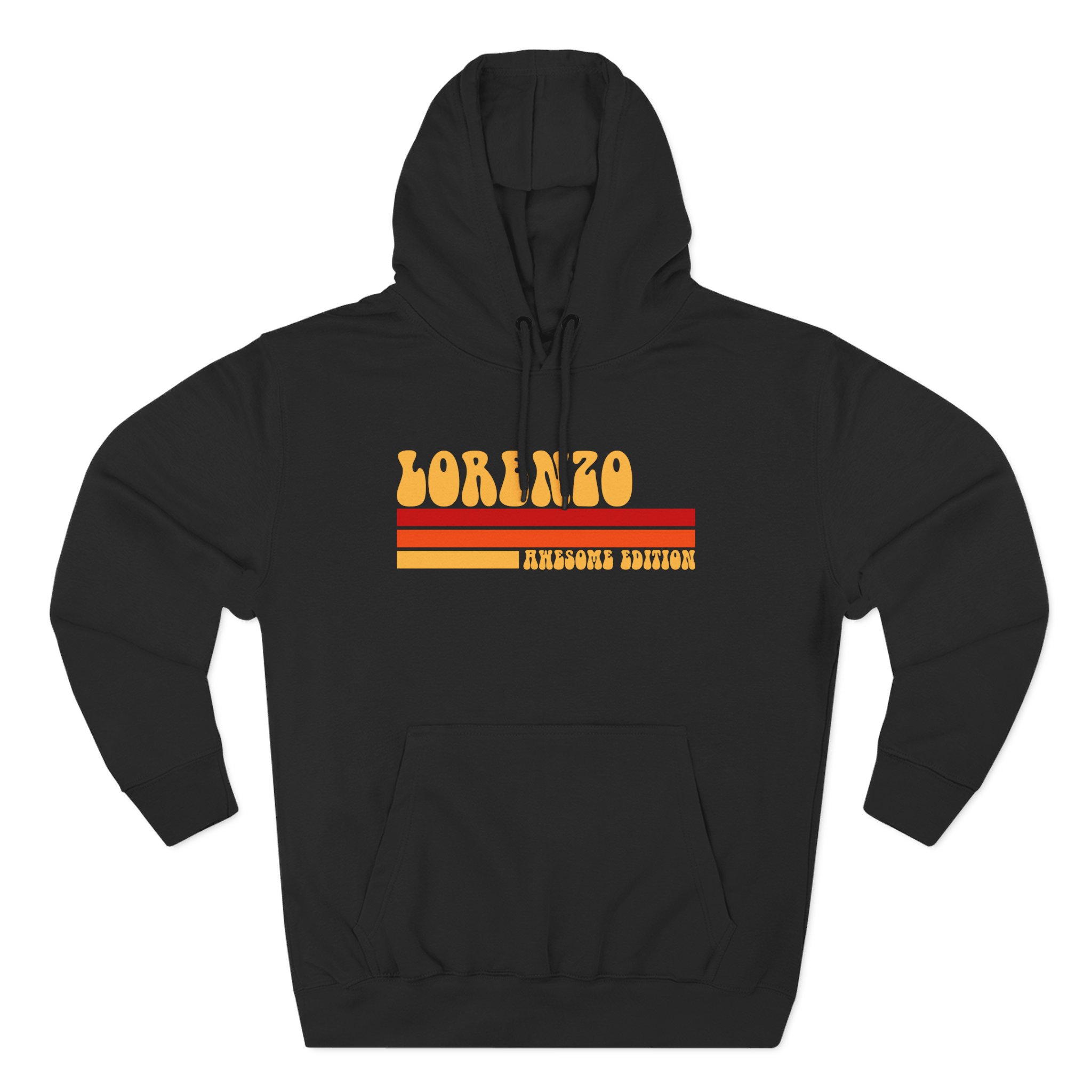 Chris Lorenzo Three-Panel Fleece Hoodie