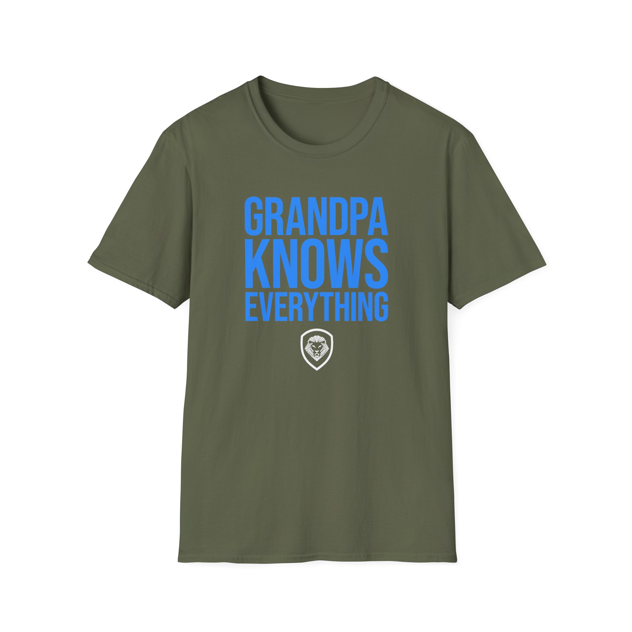 Valuetainment Grandpa Knows Everything Unisex Softstyle T-Shirt - Image 7