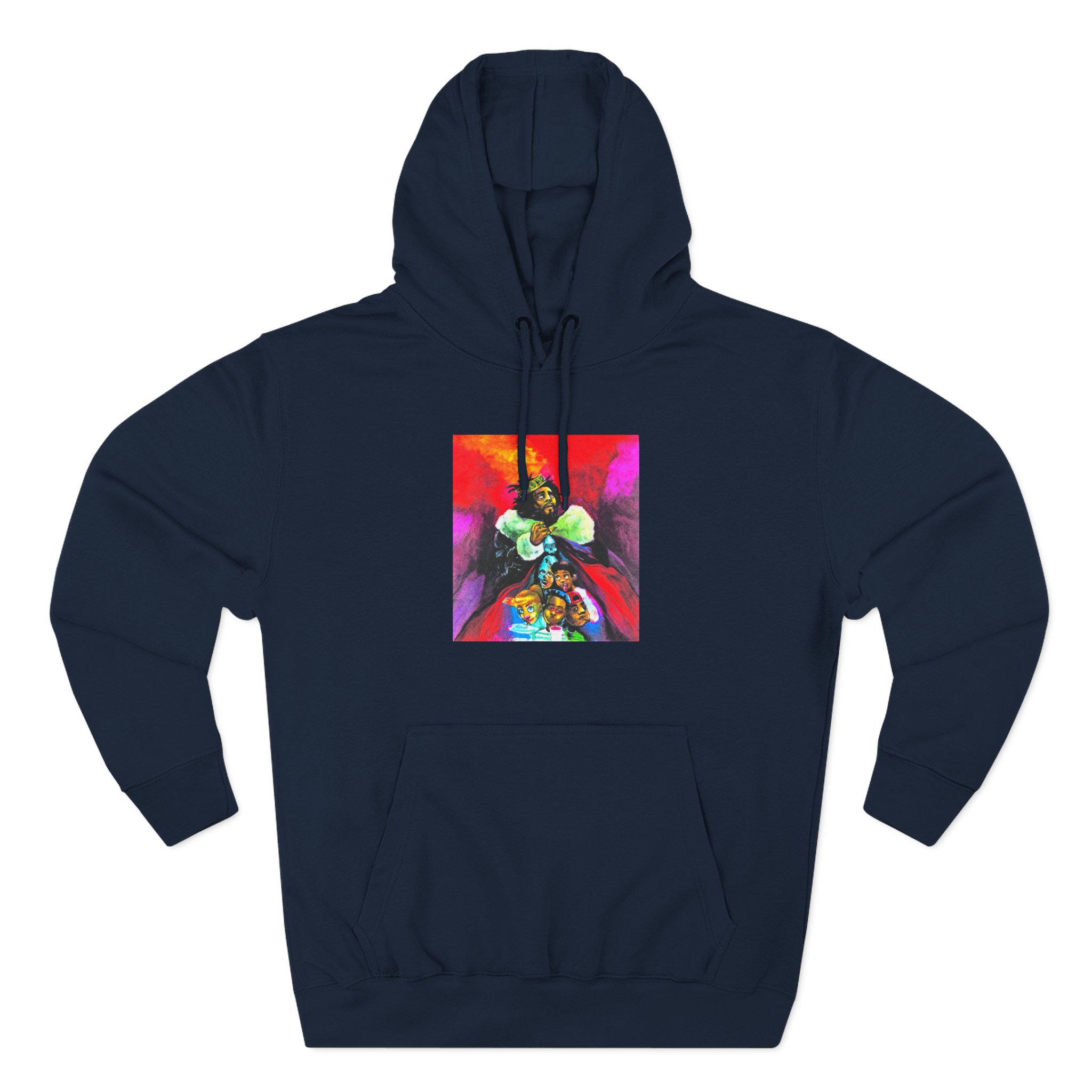 J Cole Three-Panel Fleece Hoodie - Image 7