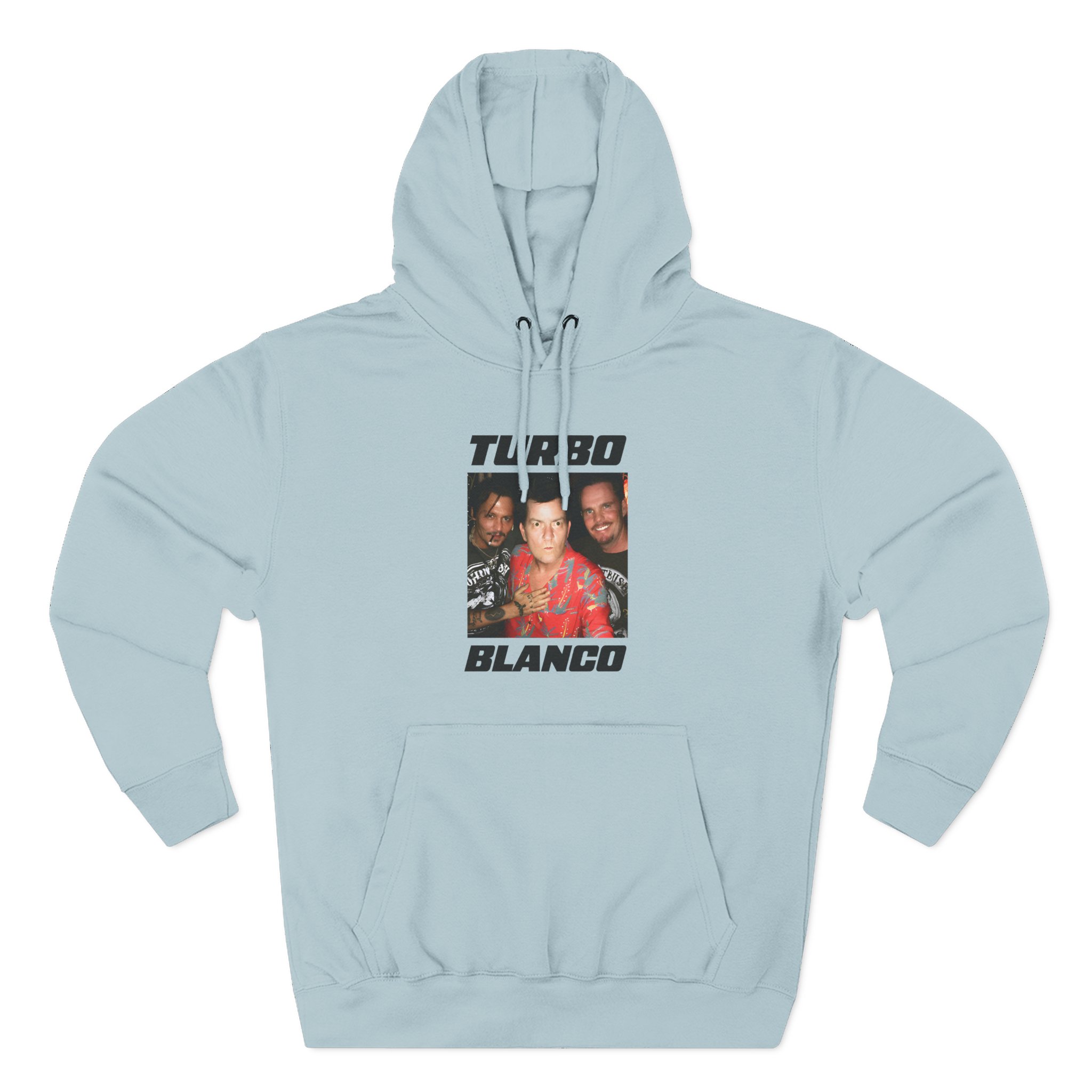 Chris Lorenzo Turbo Blanco Three-Panel Fleece Hoodie - Image 11