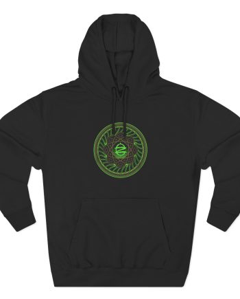 Lsdream Green Earth Three-Panel Fleece Hoodie