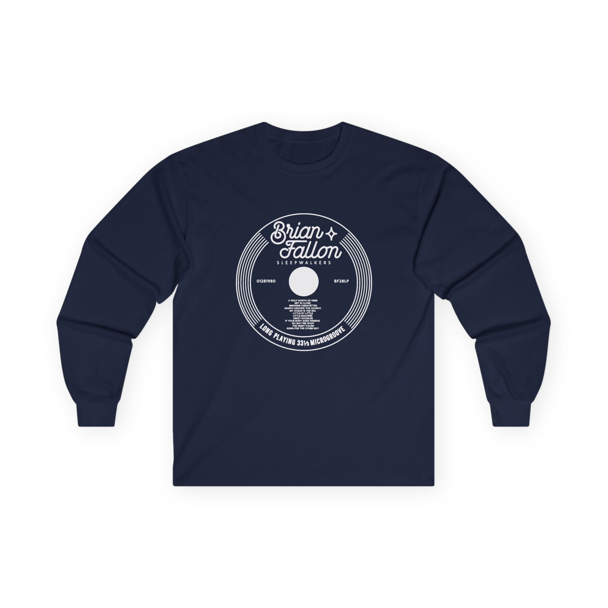 Brian Fallon Record Unisex Ultra Cotton Long Sleeve Tee - Image 11