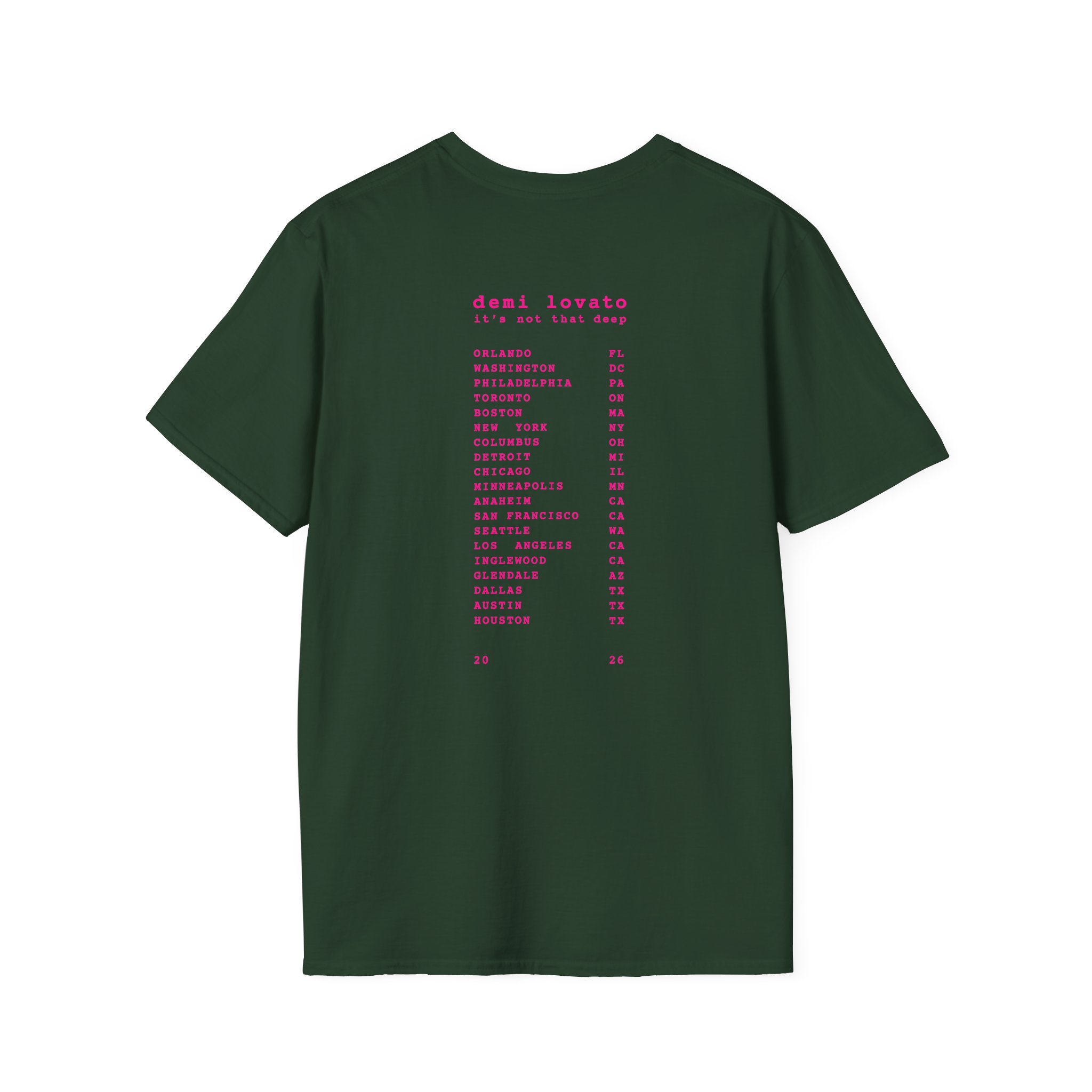 D L Unisex Softstyle T-Shirt - Image 10