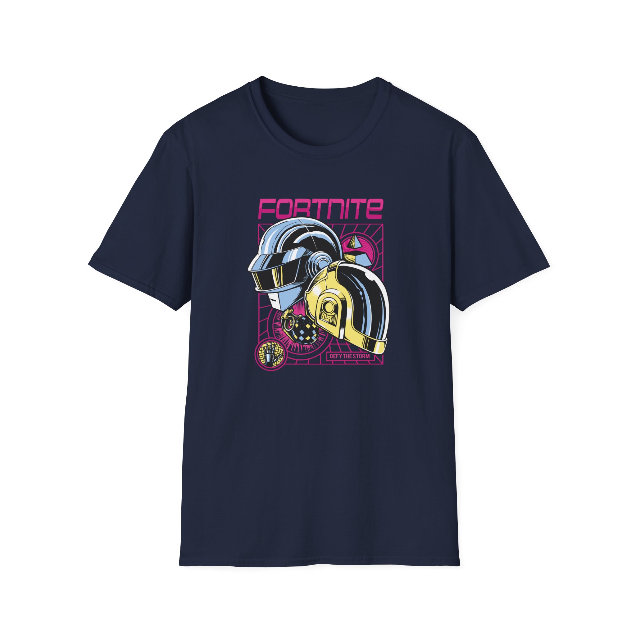 Daft Punk Fortnite X Daft Punk Unisex Softstyle T-Shirt - Image 25