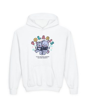 Polaris Cute Youth Heavy Blend Hooded Sweatshirt