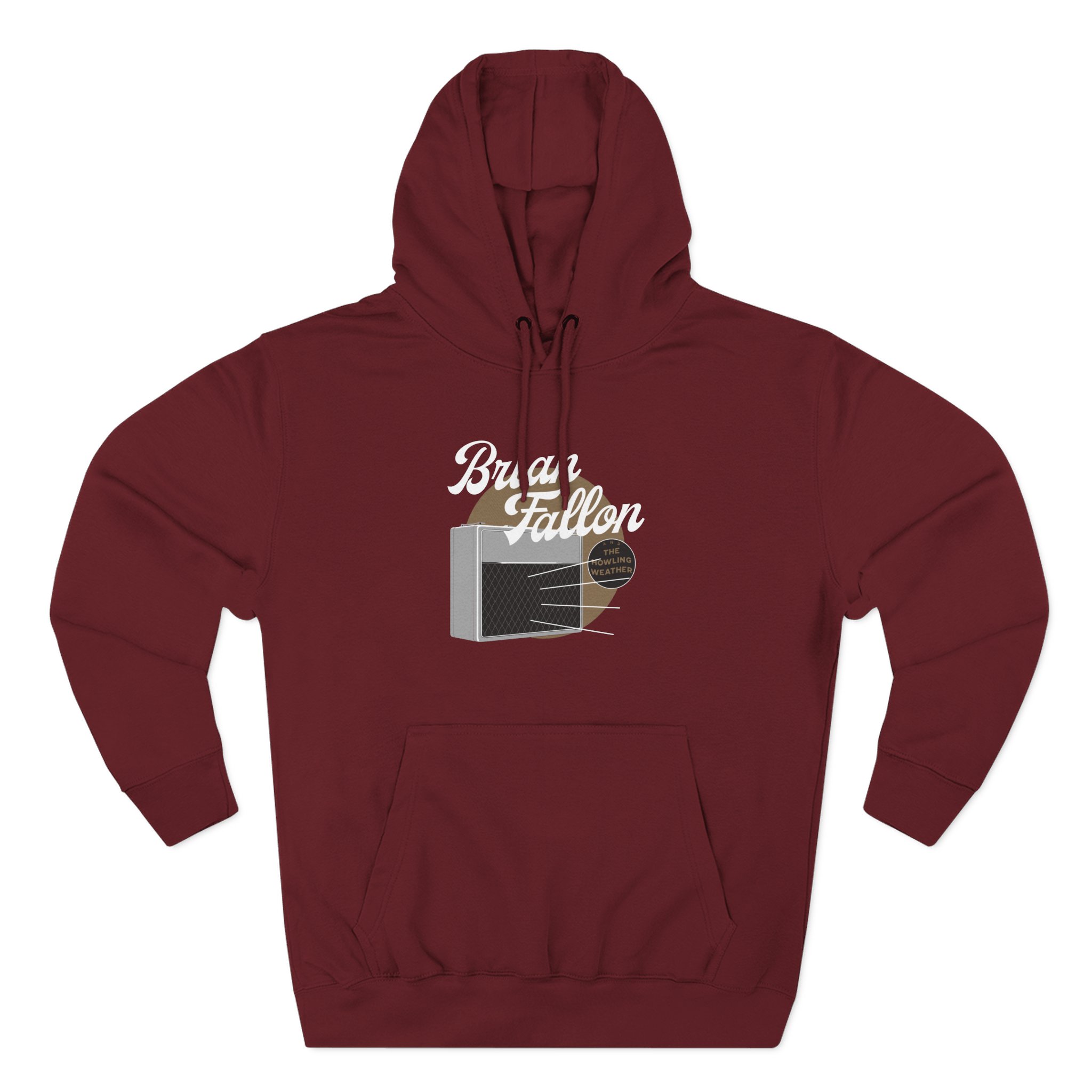 Brian Fallon Amp Three-Panel Fleece Hoodie - Image 11